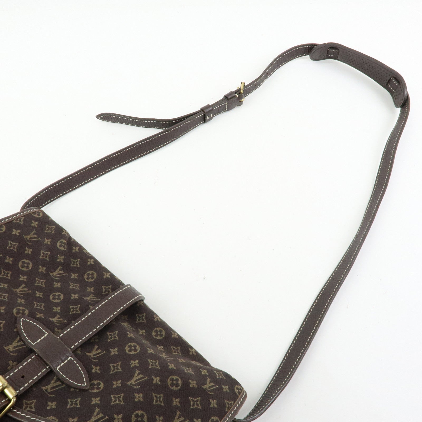 Louis Vuitton Monogram Mini Lin Saumur Shoulder Bag M95277