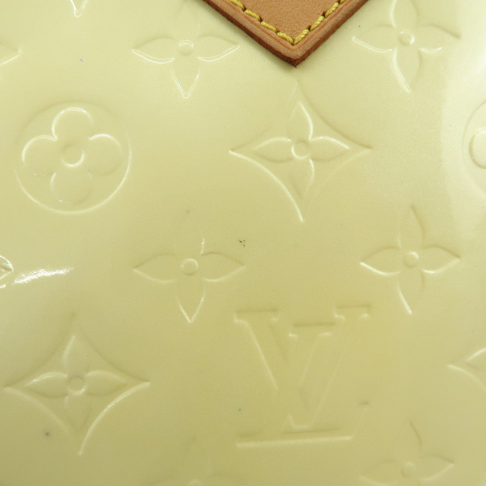 Louis Vuitton Monogram Vernis Houston Tote Hand Bag Beige M91004
