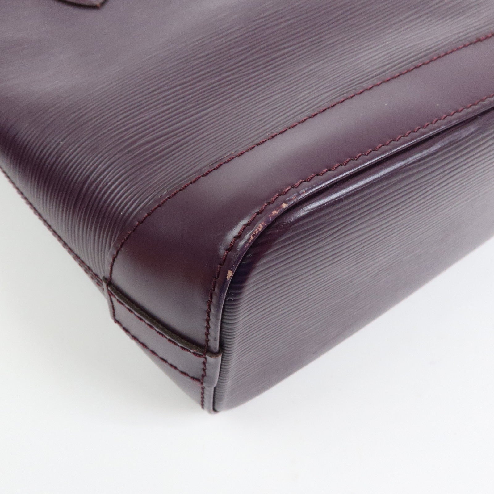 Louis Vuitton Epi Lockit PM Tote Bag Hand Bag Cassis M4229K