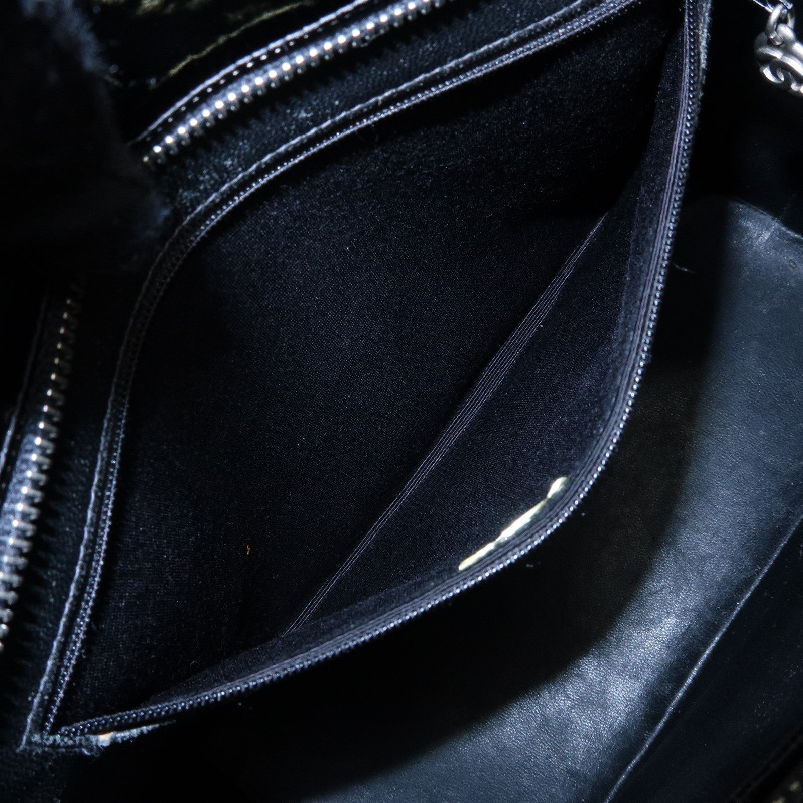 CHANEL Matelasse COCO Mark Medallion Tote Bag Hand Bag Black A01804