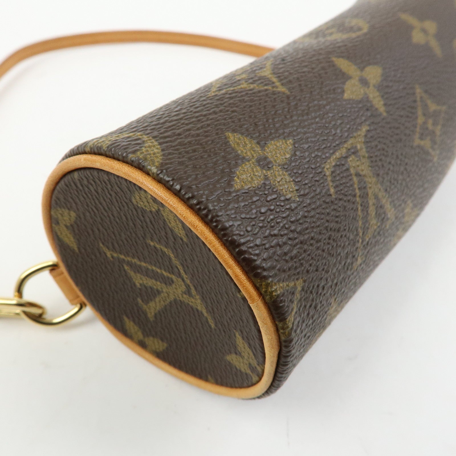 Louis Vuitton Monogram Mini Pouch for Papillon Bag Brown