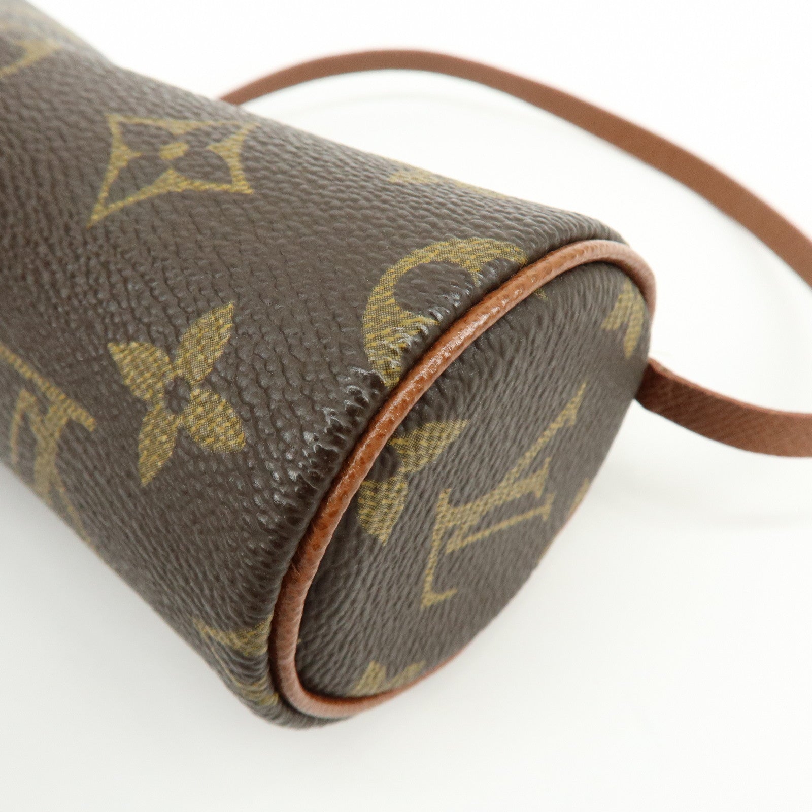 Louis Vuitton Monogram Mini Pouch for Papillon Bag Brown