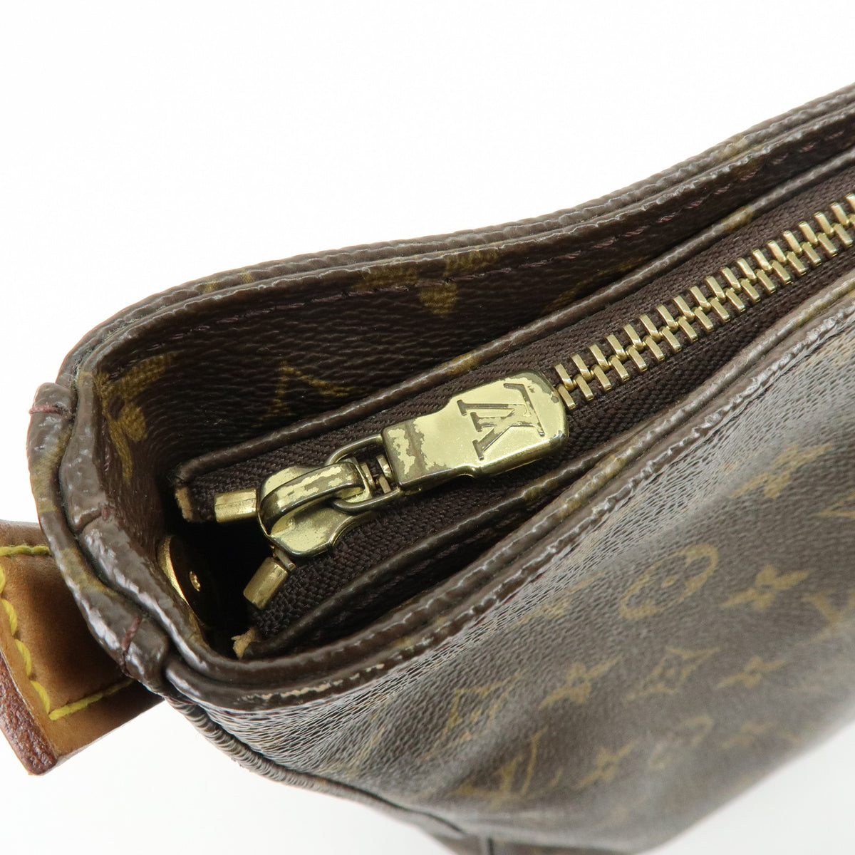 Louis Vuitton Monogram Looping GM Shoulder Bag Brown M51145