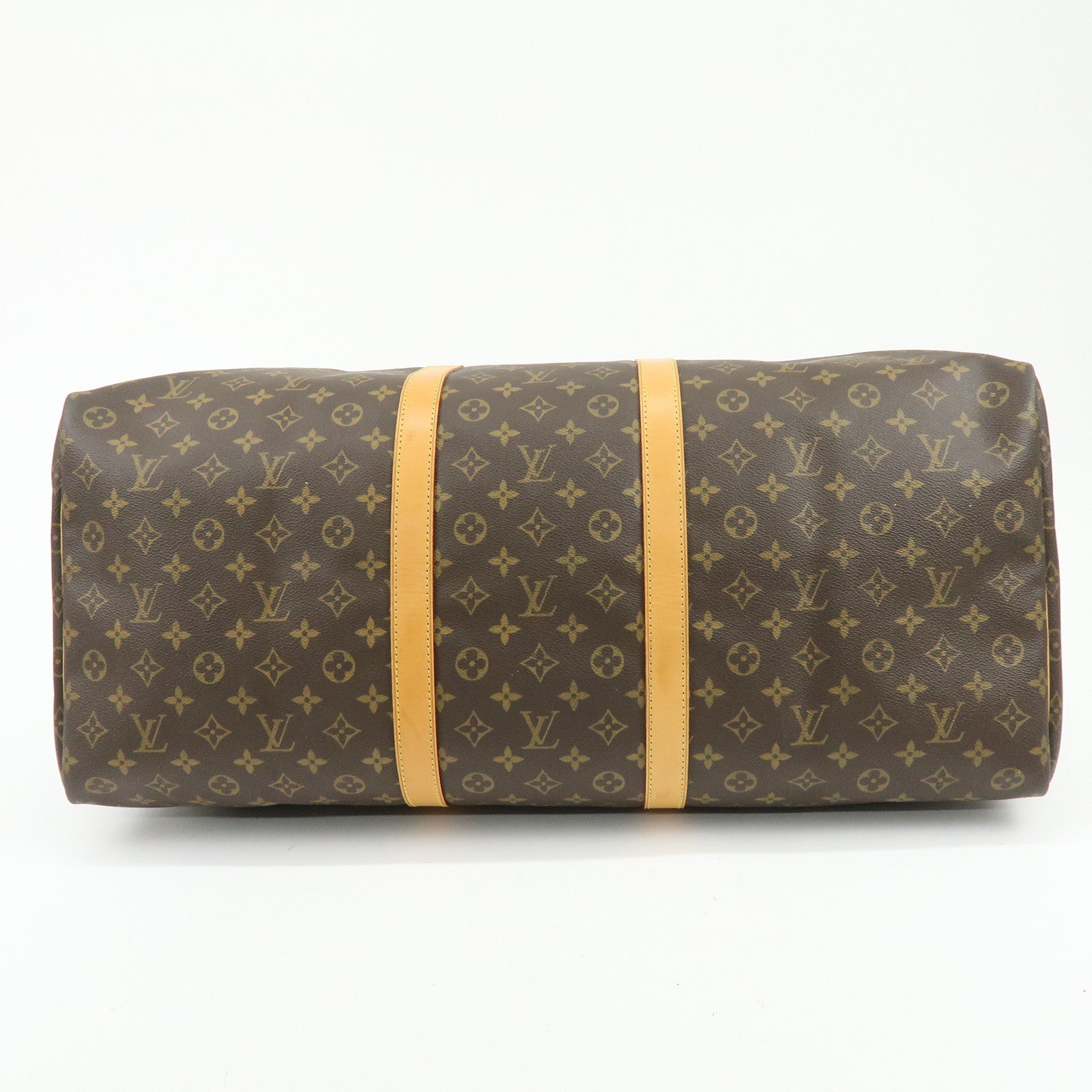 Louis Vuitton Monogram Keep All 60 Boston Bag Brown M41422