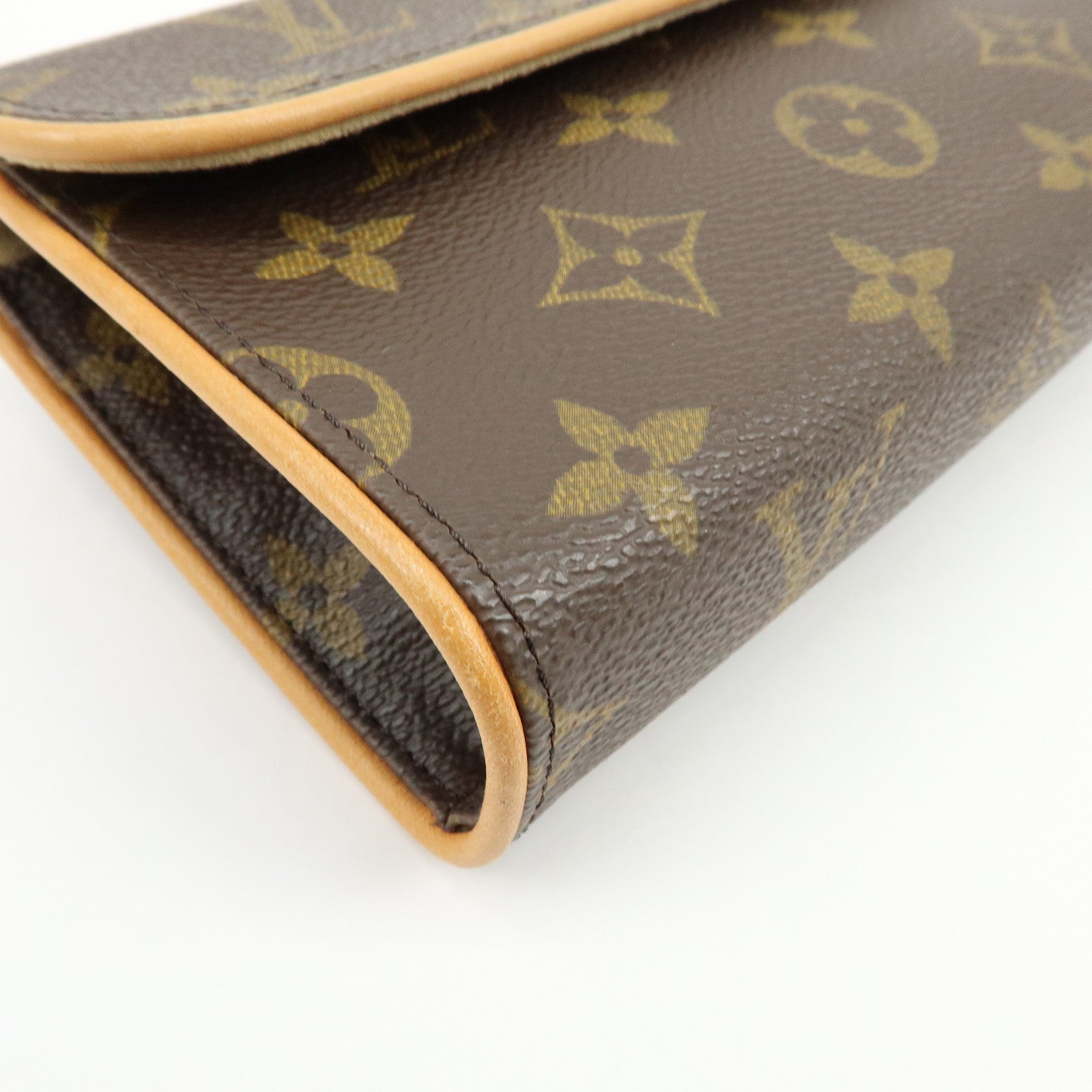 Louis Vuitton Monogram Pochette Florentine Waist Bag Belt XS M51855