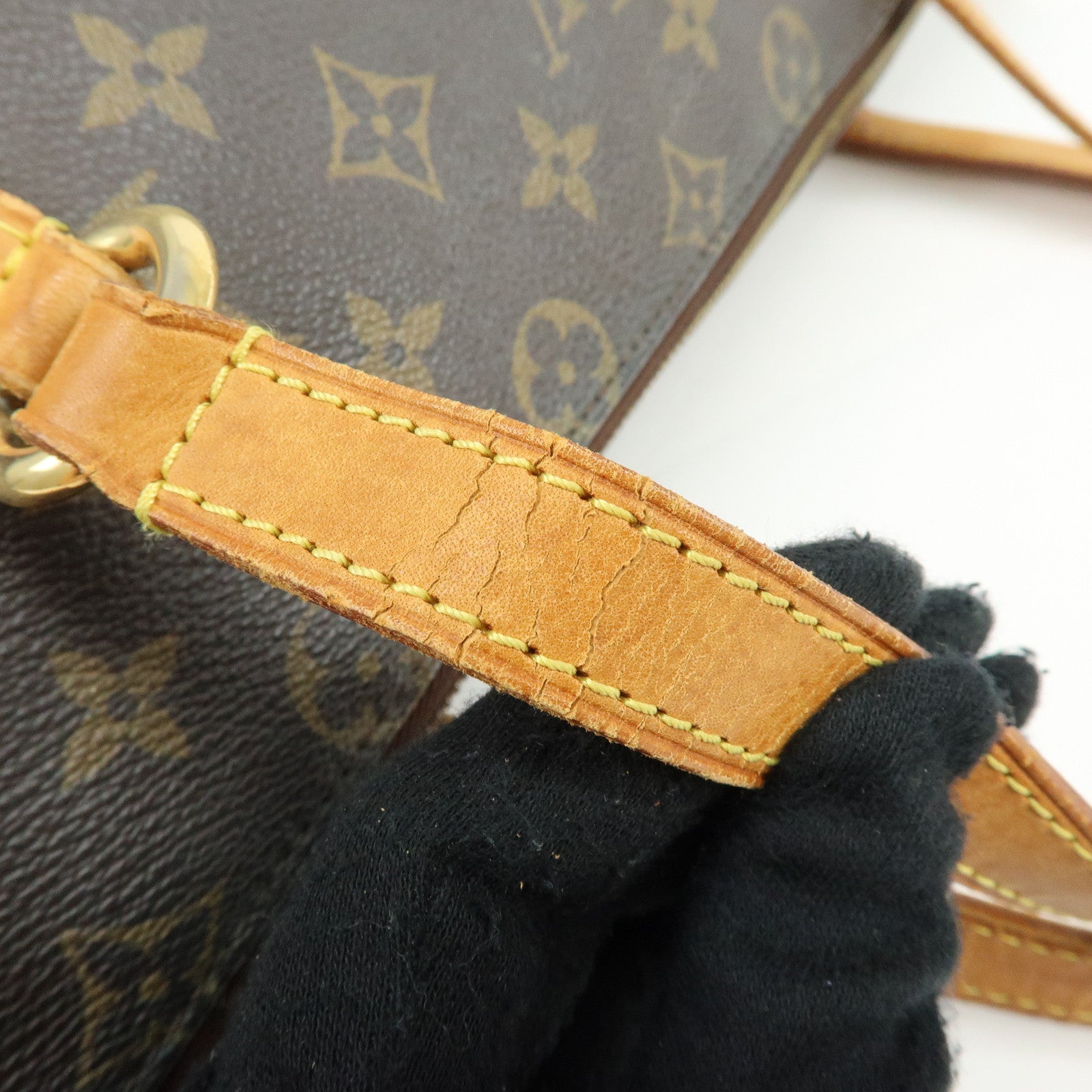 Louis Vuitton Monogram Totally MM Tote Shoulder Bag Brown M56689