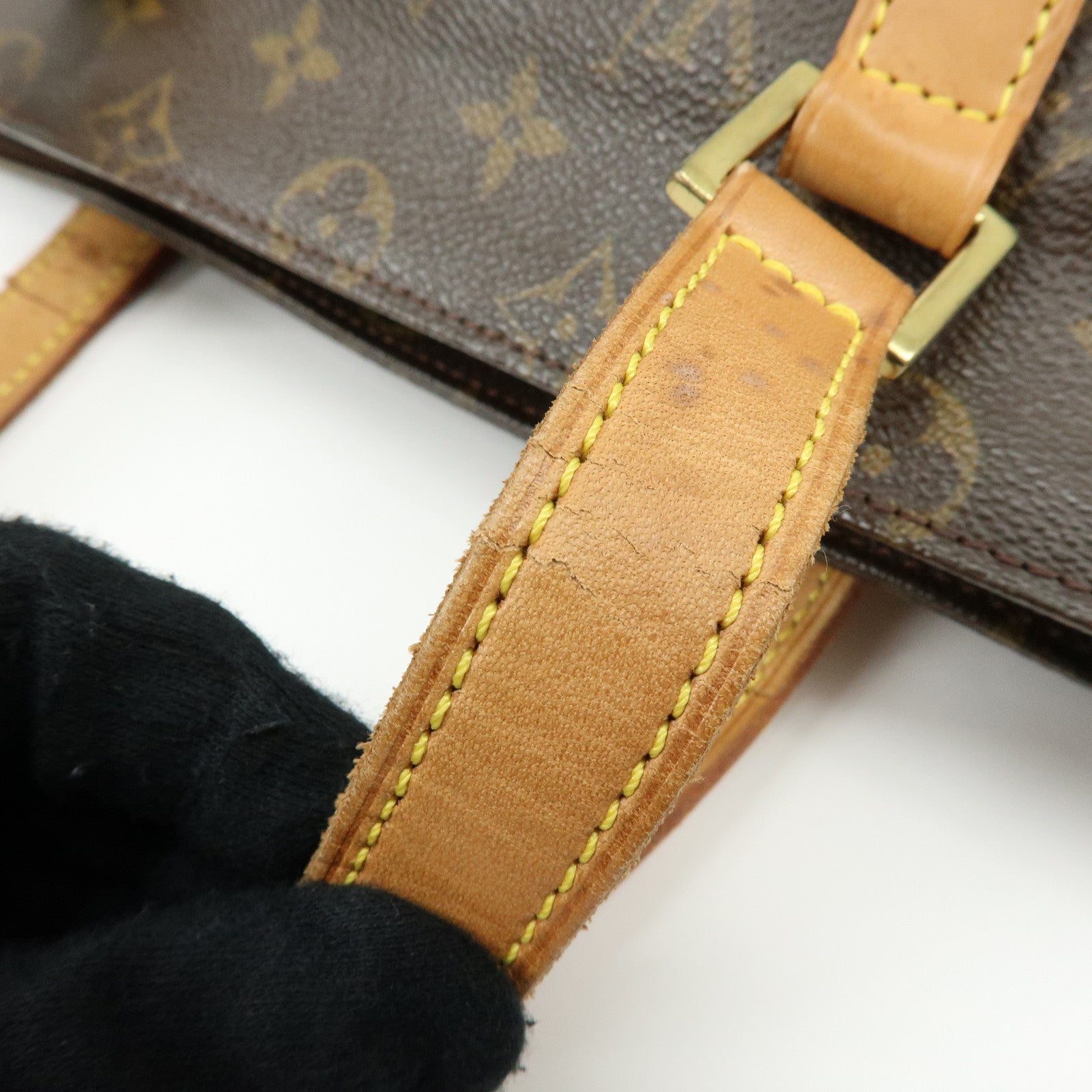 Louis Vuitton Monogram Cabas Piano Tote Bag Hand Bag M51148