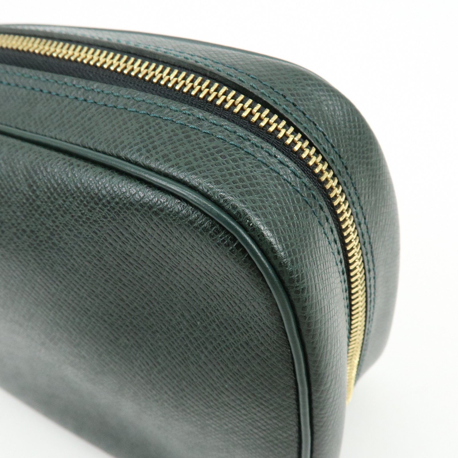 Louis Vuitton Taiga Leather Trousse Toilette GM Pouch Epicea M30214