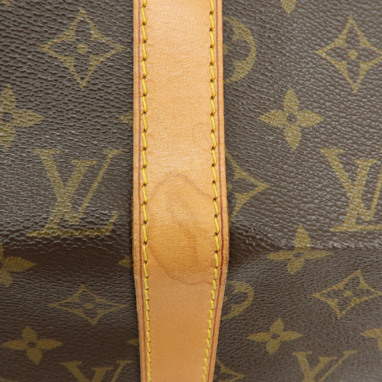 Louis Vuitton Monogram Keep All 50 Boston Bag Brown M41426