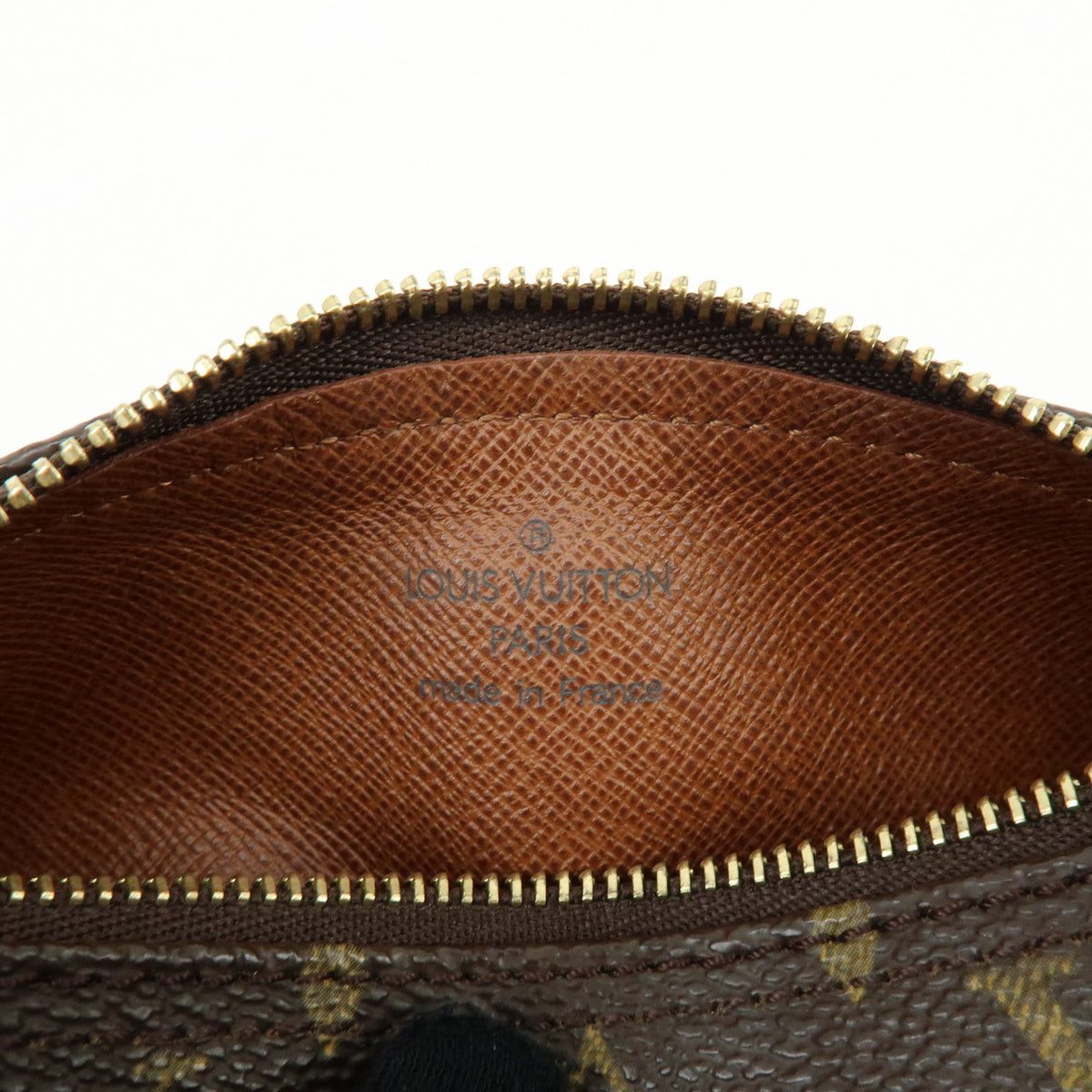 Louis Vuitton Monogram Mini Pouch for Papillon Bag Brown