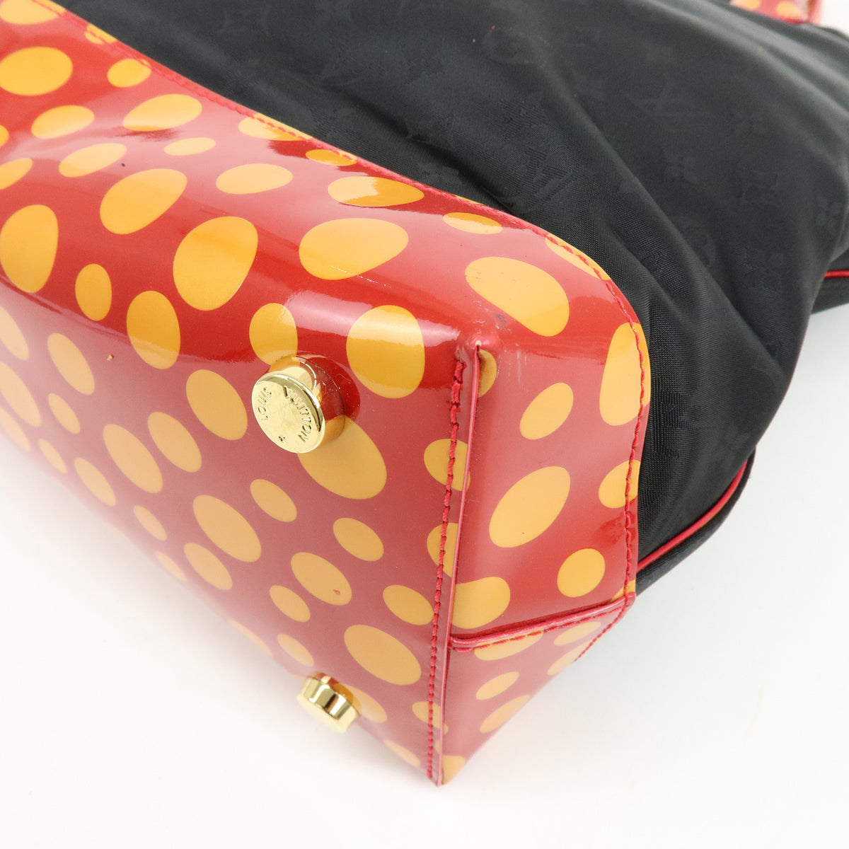 Louis Vuitton Yayoi Kusama Vernis Infinity Dot Lockit MM ToteBag M40681
