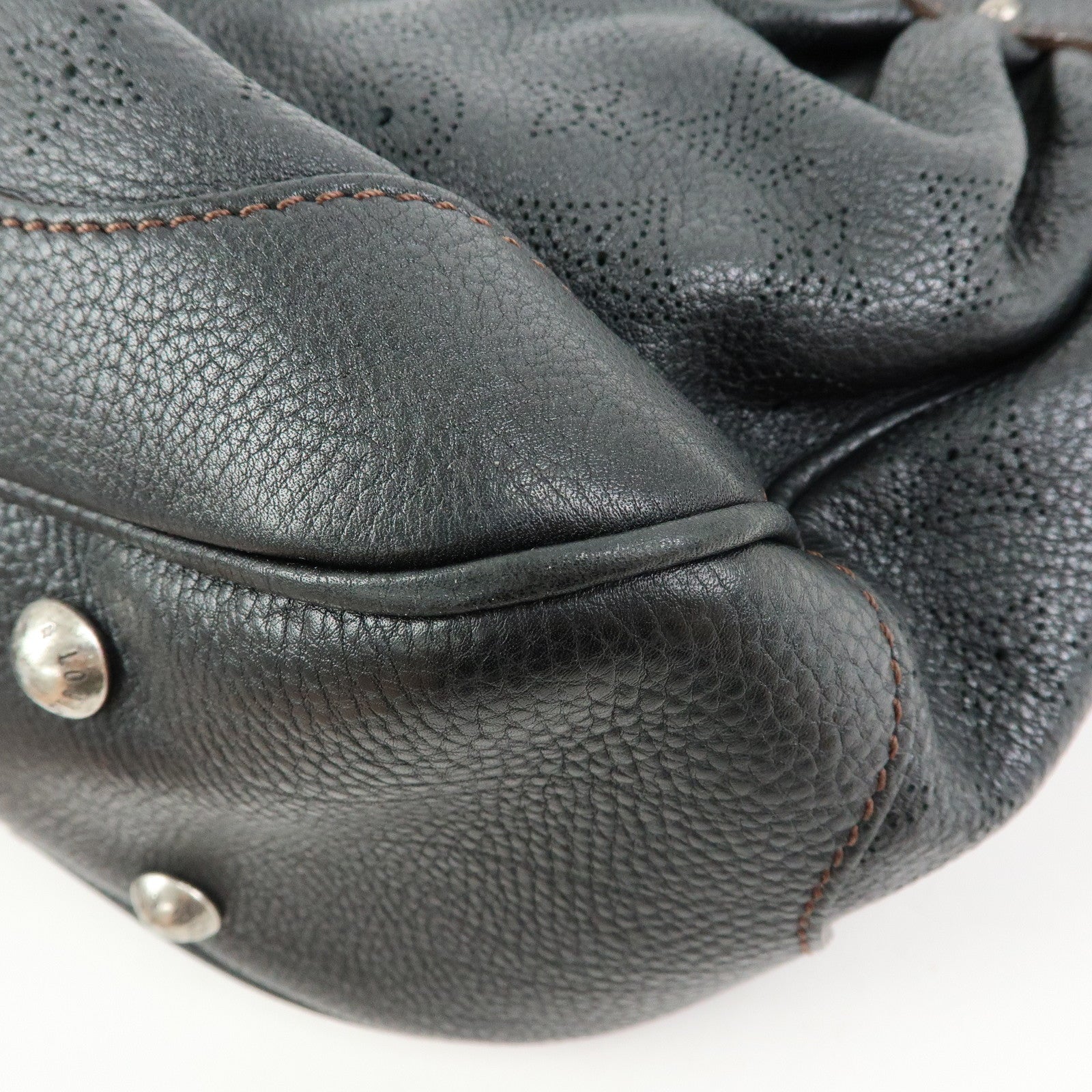 Louis Vuitton Monogram Mahina Solar PM Shoulder Bag Noir M93127