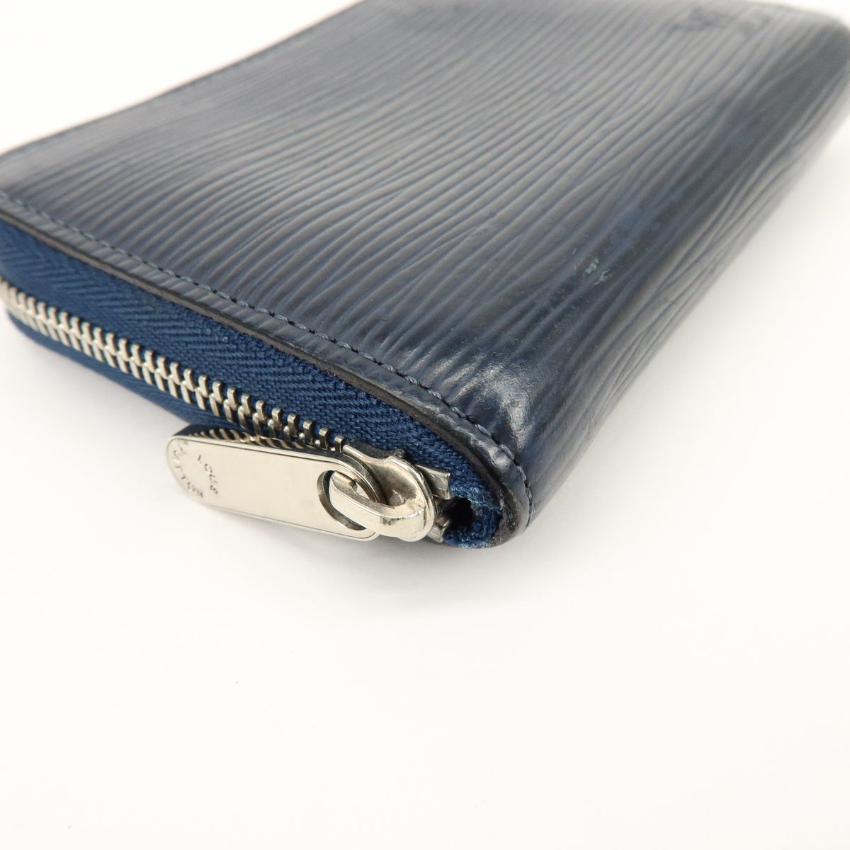 Louis Vuitton Epi Leather Zippy Coin Purse Wallet Indigo Blue M60384