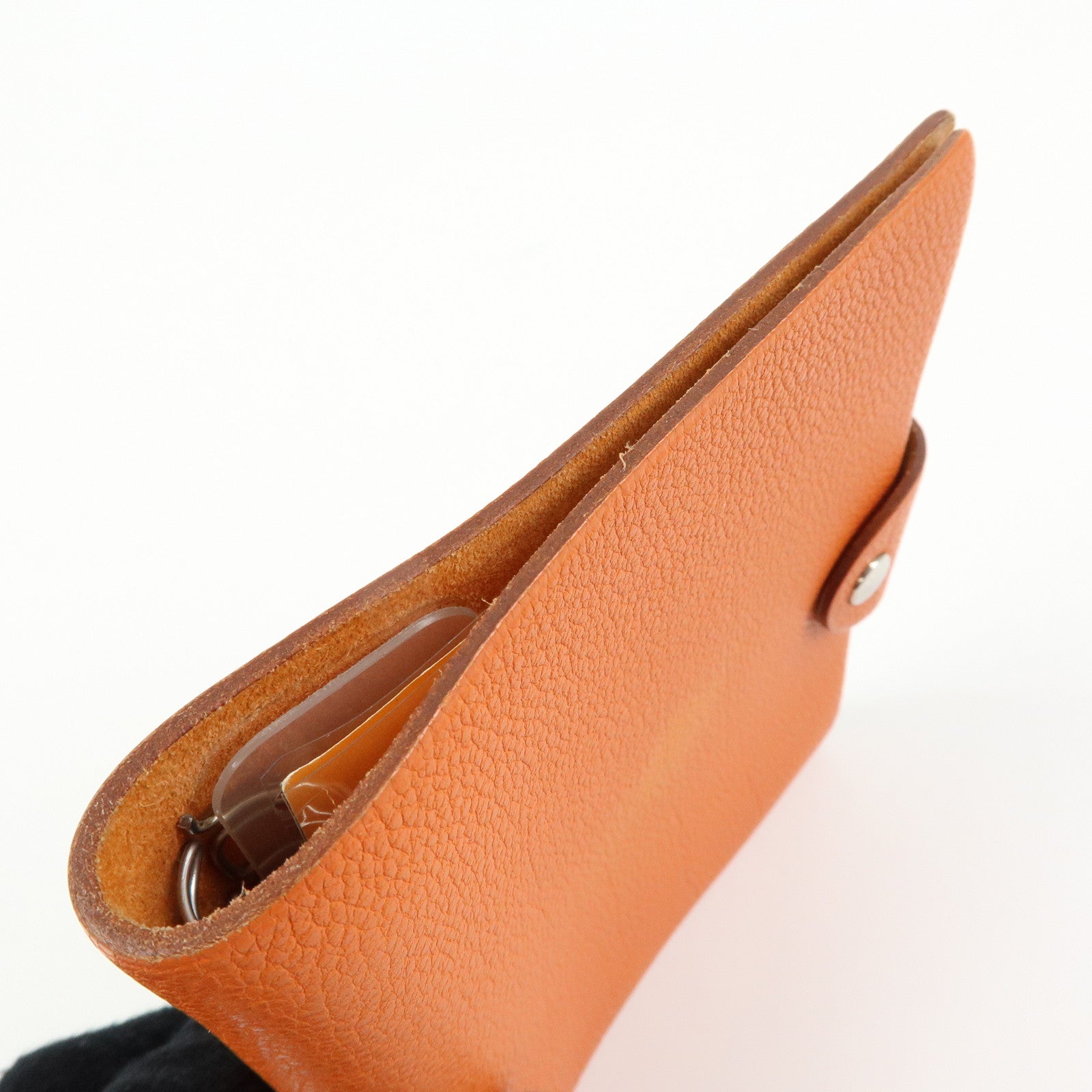 HERMES Ulysse PM Togo Leather Agenda Planner Cover ☐F Stamped