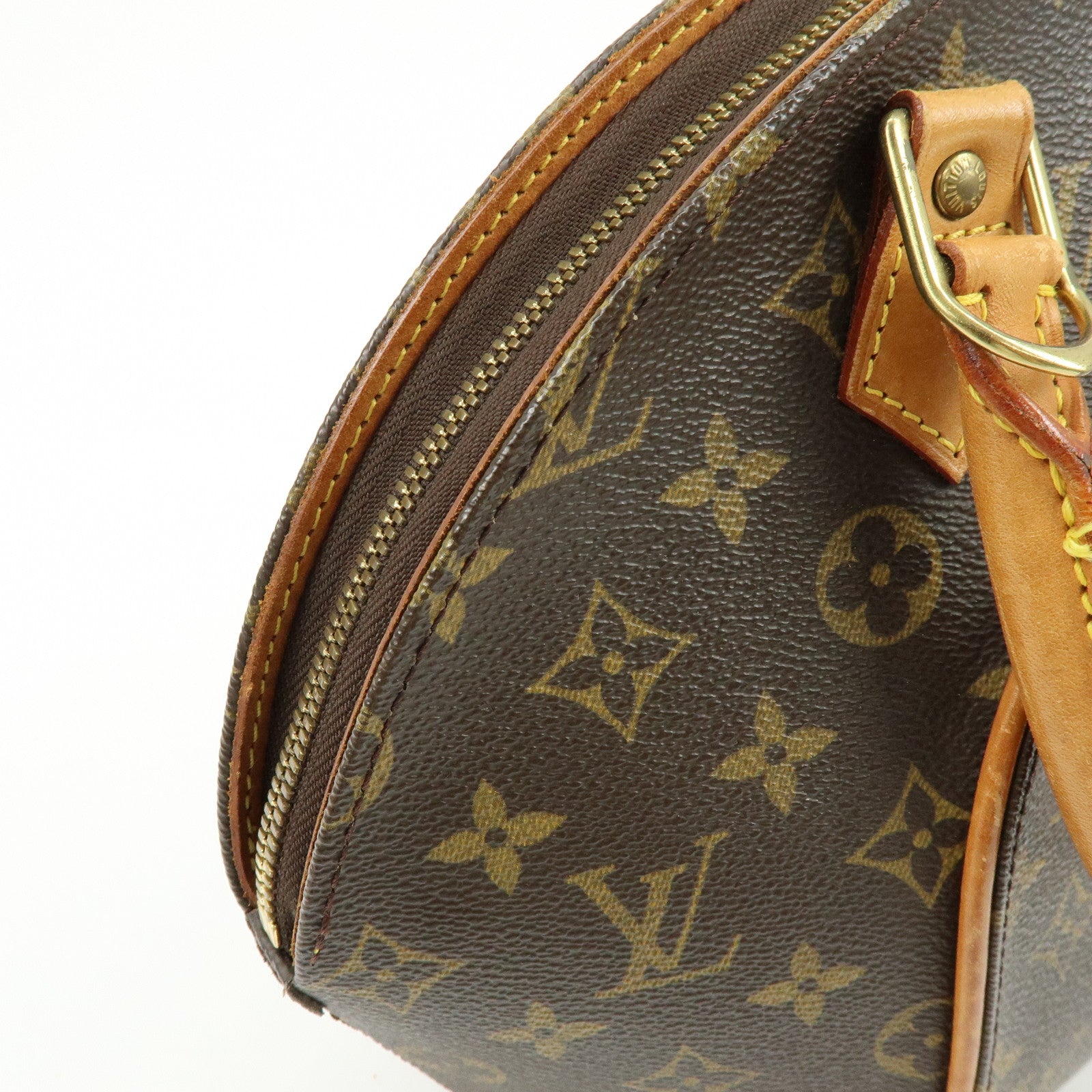Louis Vuitton Monogram Canvas Ellipse PM Hand Bag Brown M51127