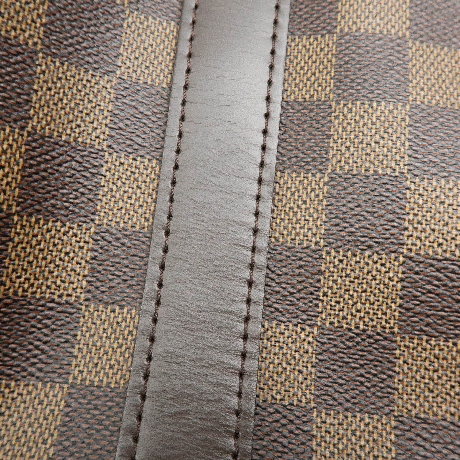 Louis Vuitton Damier Keep All Bandouliere 55 Travel Bag Brown N41414