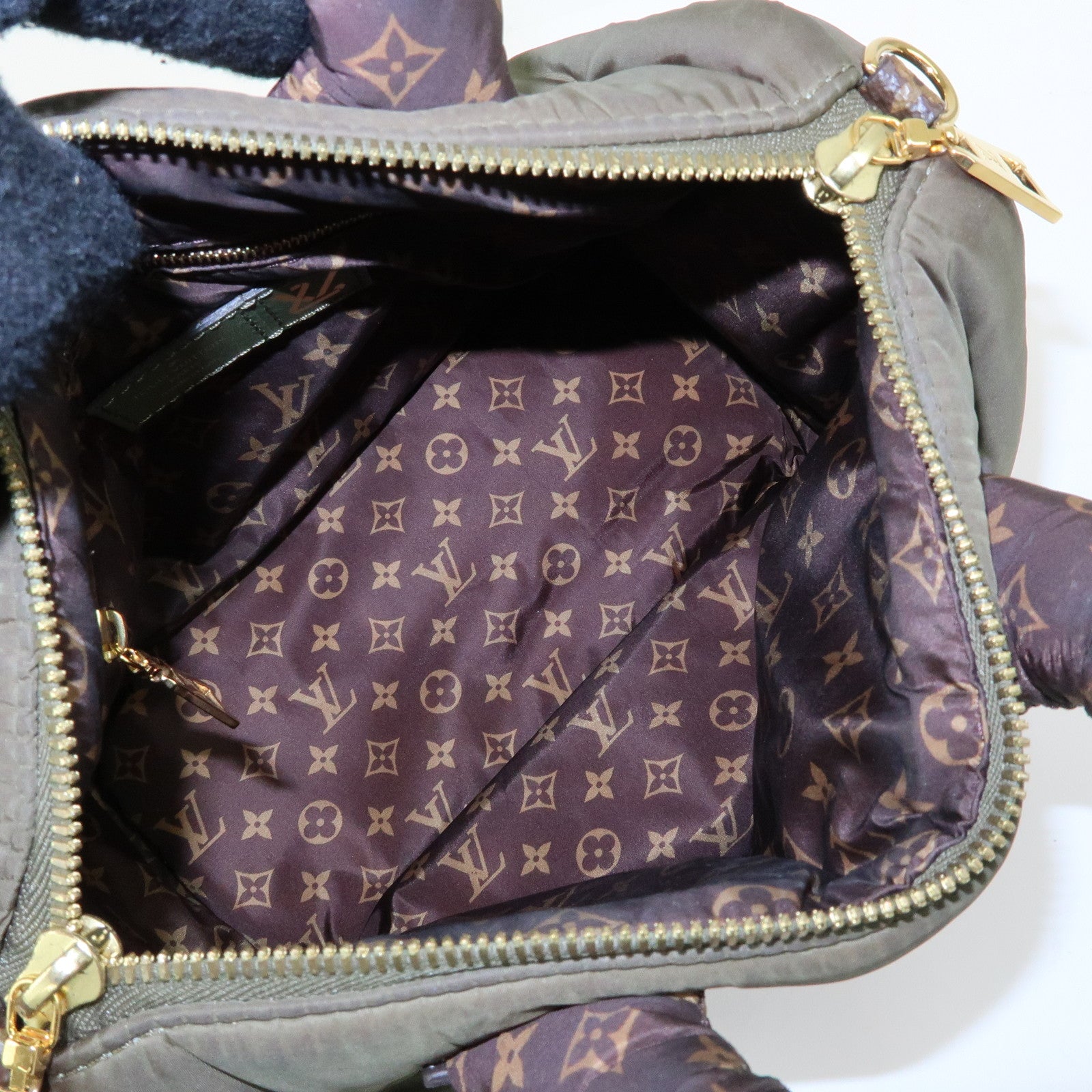 Louis Vuitton LV Pillow Speedy Bandouliere 25 2Way Bag Khaki M59009