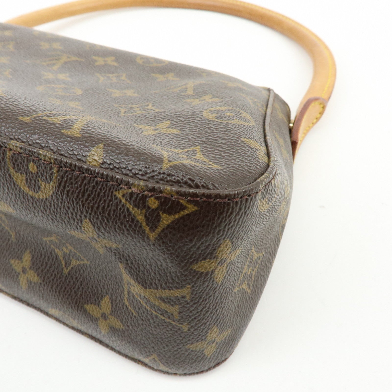 Louis Vuitton Monogram Mini Looping Shoulder Bag Brown M51147