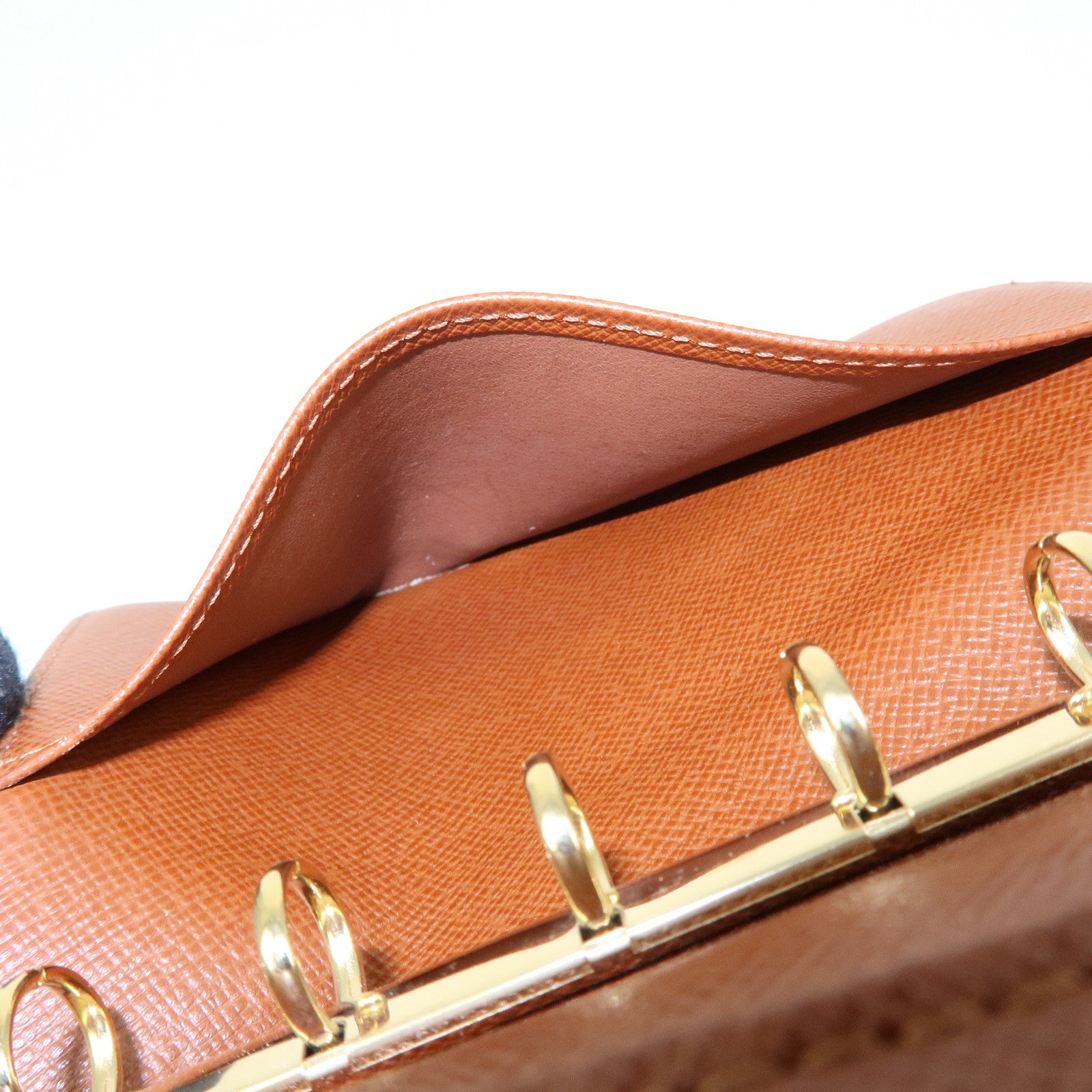 Louis Vuitton Monogram Agenda PM Planner Cover Brown R20005
