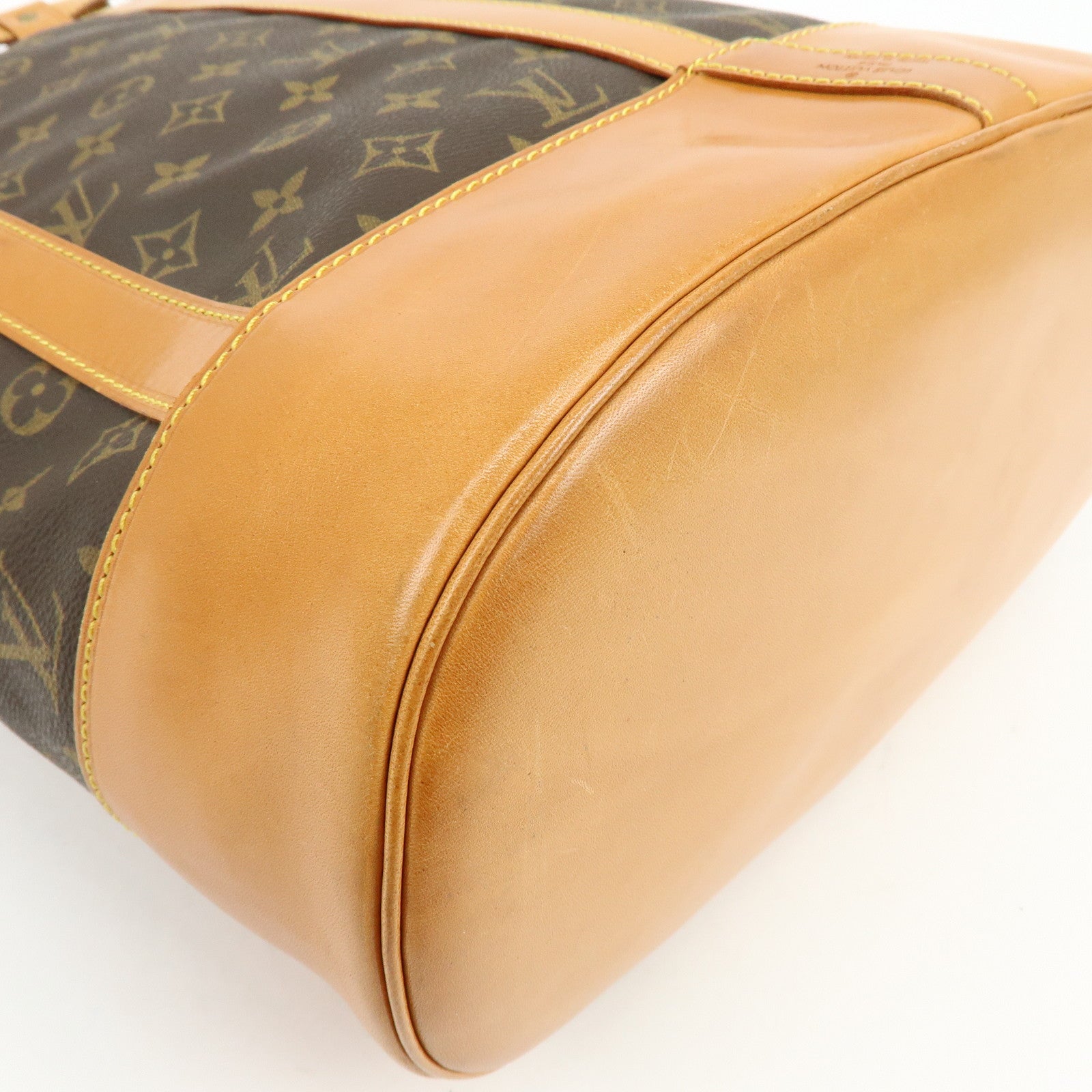 Louis Vuitton Monogram Randonnee GM Shoulder Bag Brown M42244