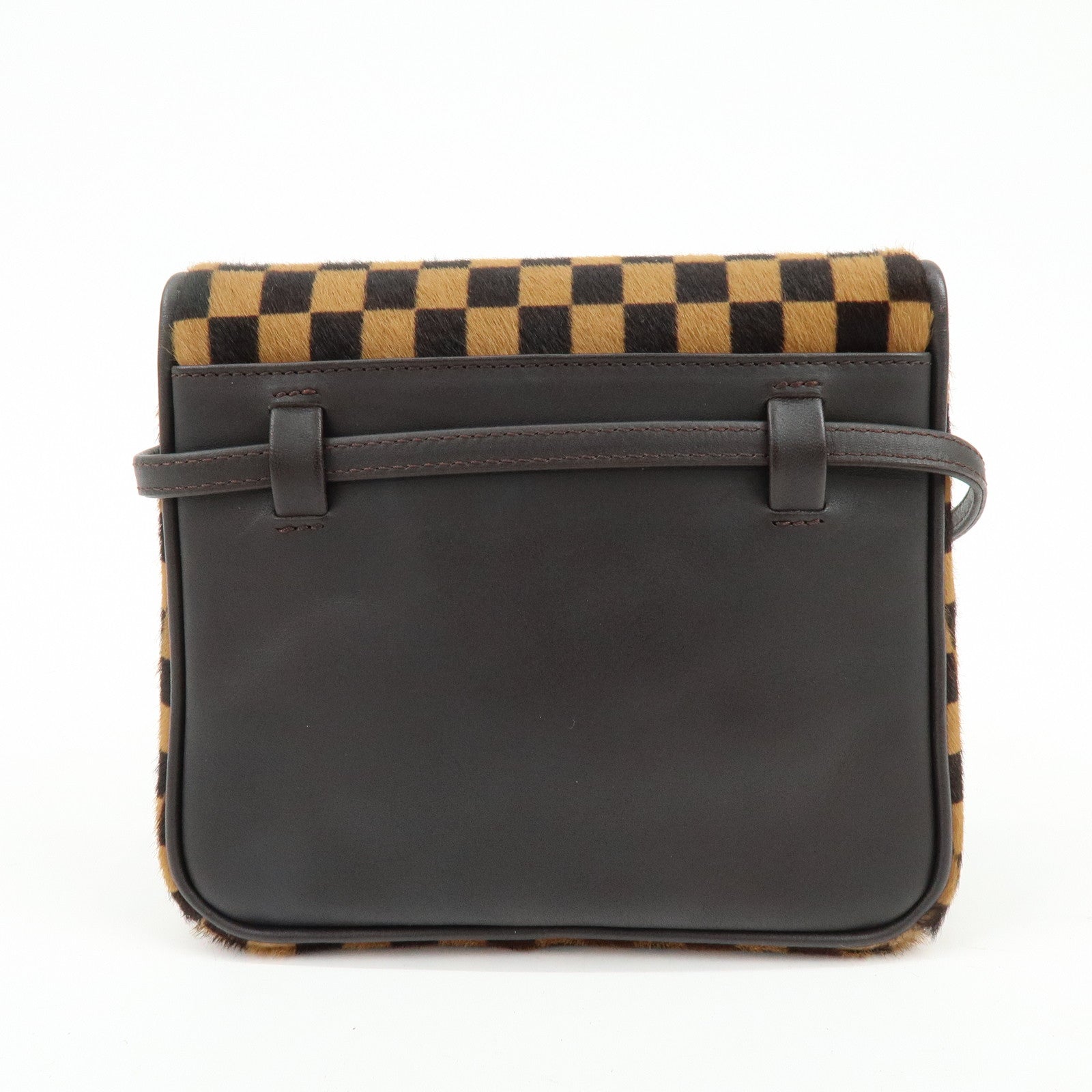 Louis Vuitton Damier Sauvage Gazelle Beige Shoulder Bag M92130