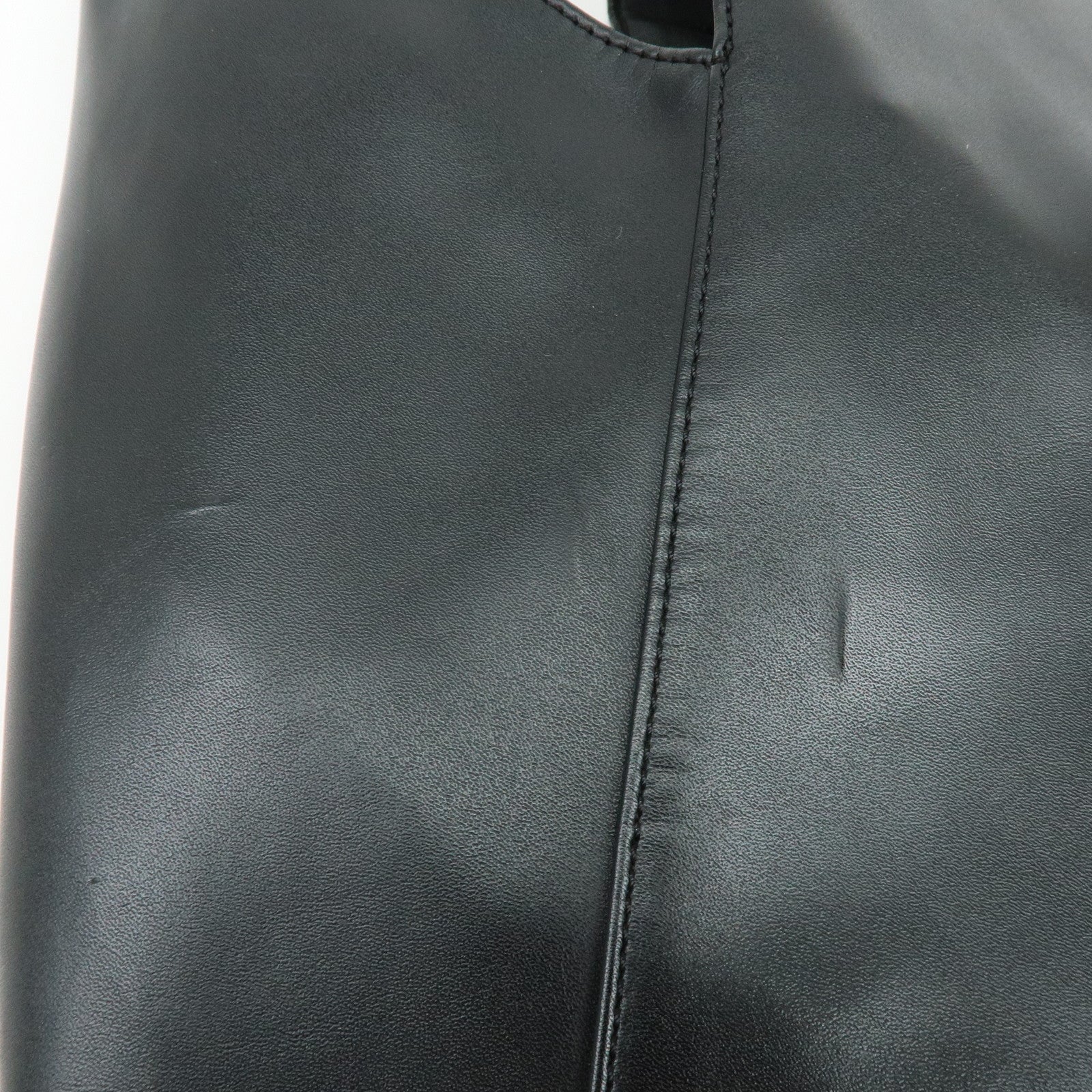 Maison Margiela MM6 Japanese Faux Leather Hand Bag Black