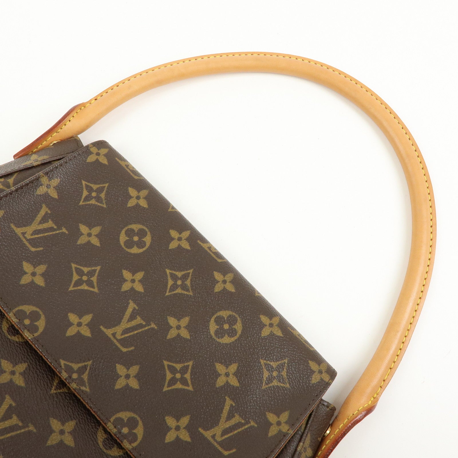 Louis Vuitton Monogram Mini Looping Shoulder Bag Brown M51147