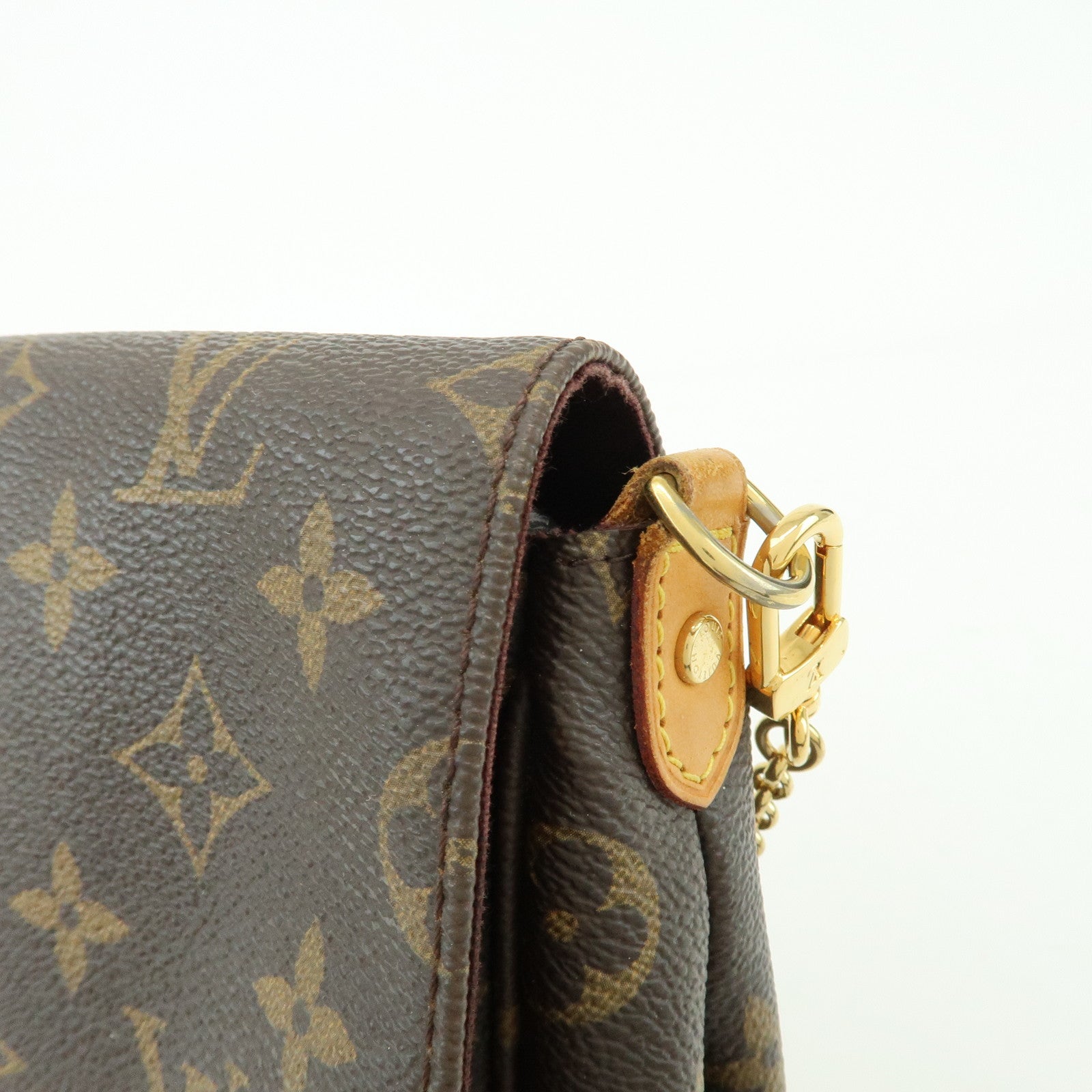 Louis Vuitton Monogram Favorite PM 2Way Shoulder Bag Brown M40717
