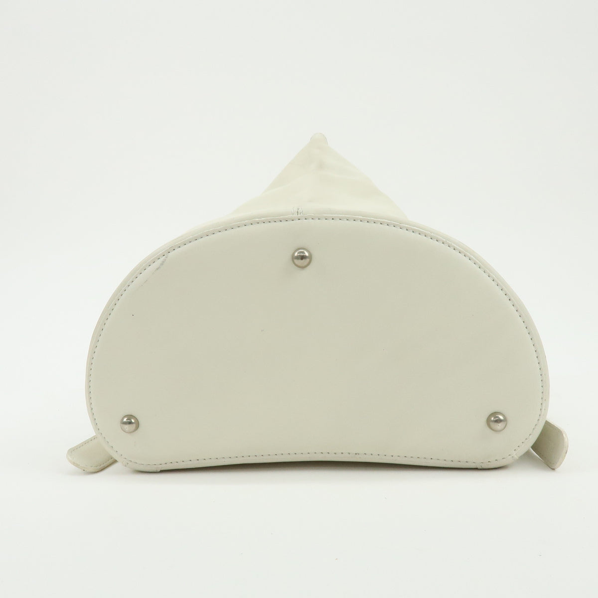 LOEWE Anton Leather Backpack Rucksack Ivory