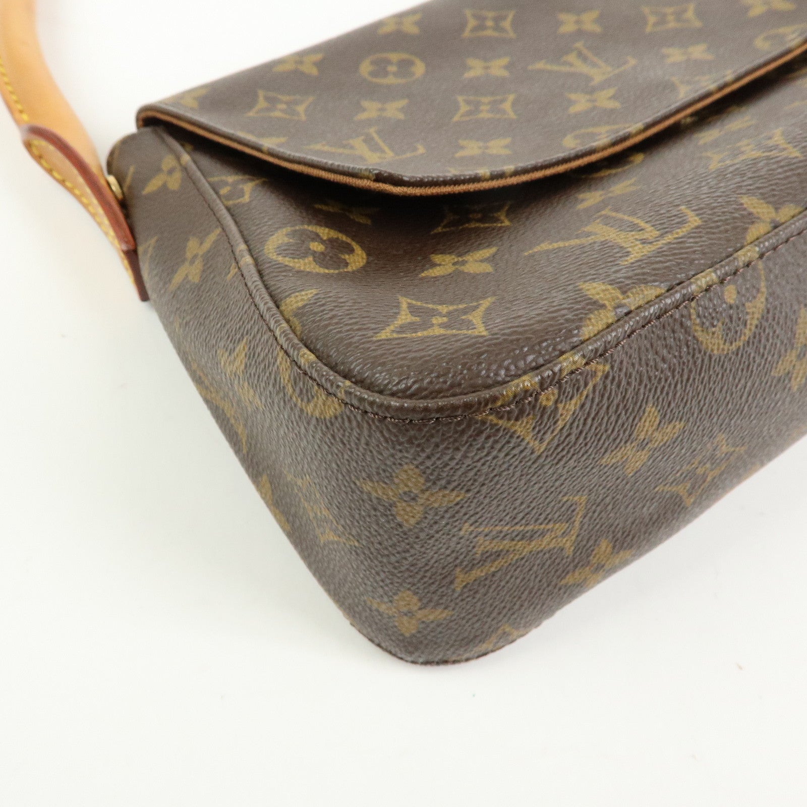 Louis Vuitton Monogram Mini Looping Shoulder Bag Brown M51147