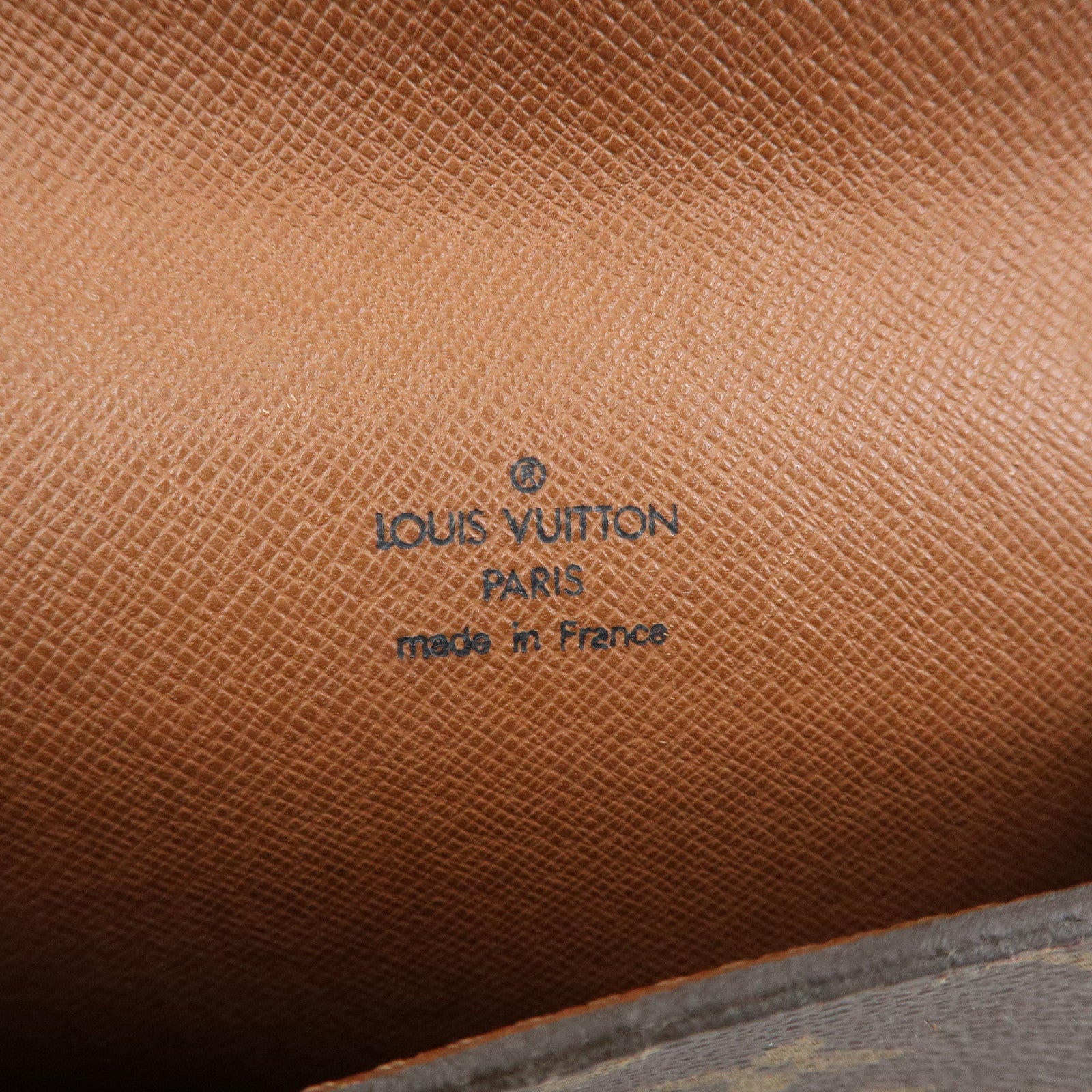 Louis Vuitton Monogram Pochette Arche Canvas Waist Bag Brown M51975