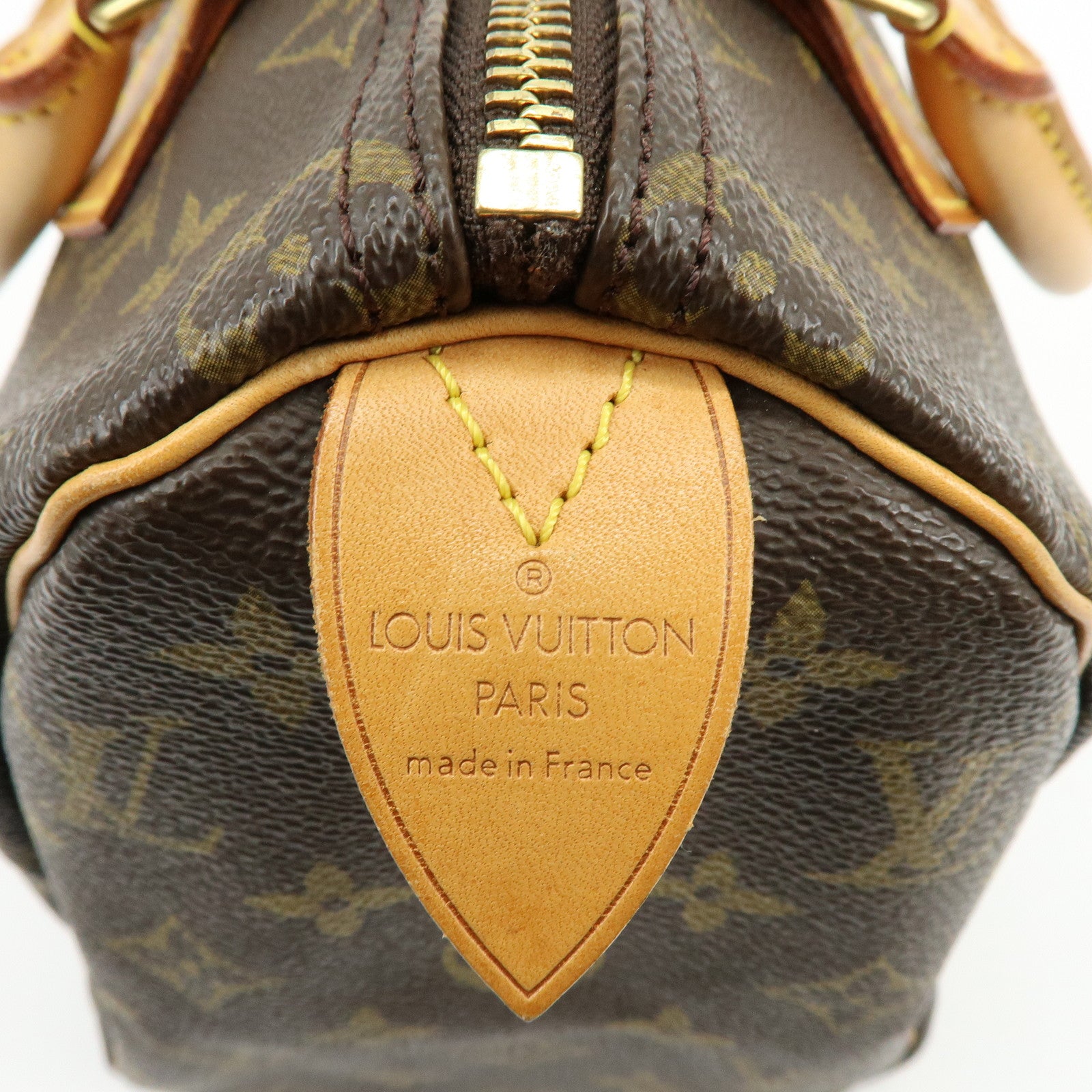 Louis Vuitton Monogram Speedy 25 Boston Bag Hand Bag Brown M41528