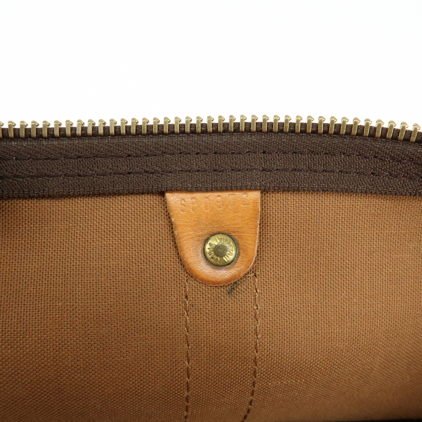 Louis Vuitton Monogram Keep All 50 Boston Bag Brown M41426