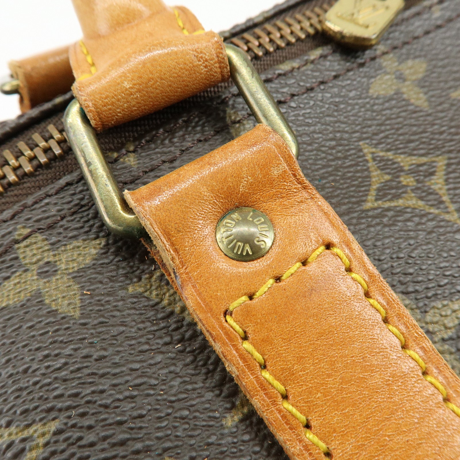 Louis Vuitton Monogram Keep All 60 Boston Bag Brown M41422