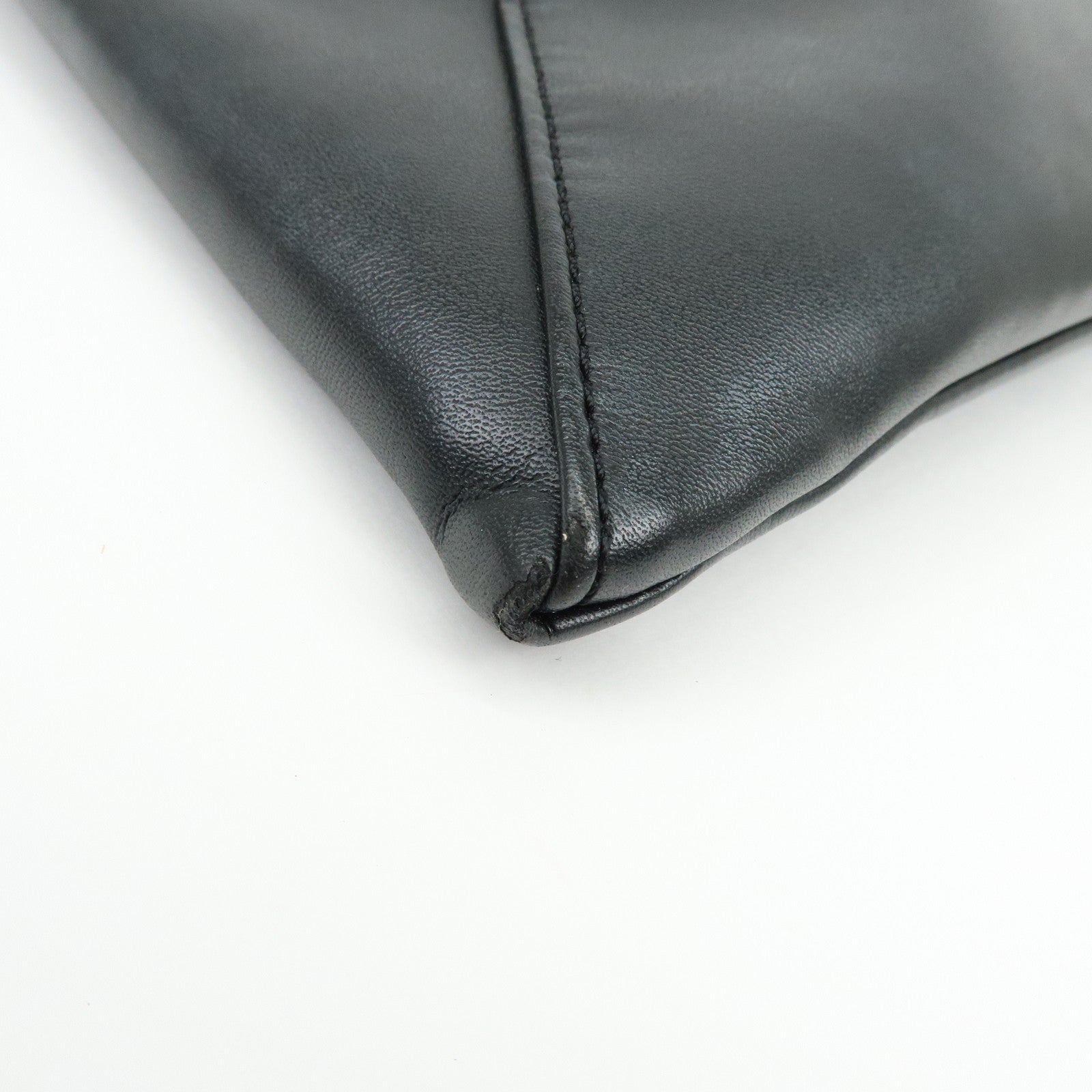 Maison Margiela MM6 Japanese Faux Leather Hand Bag Black