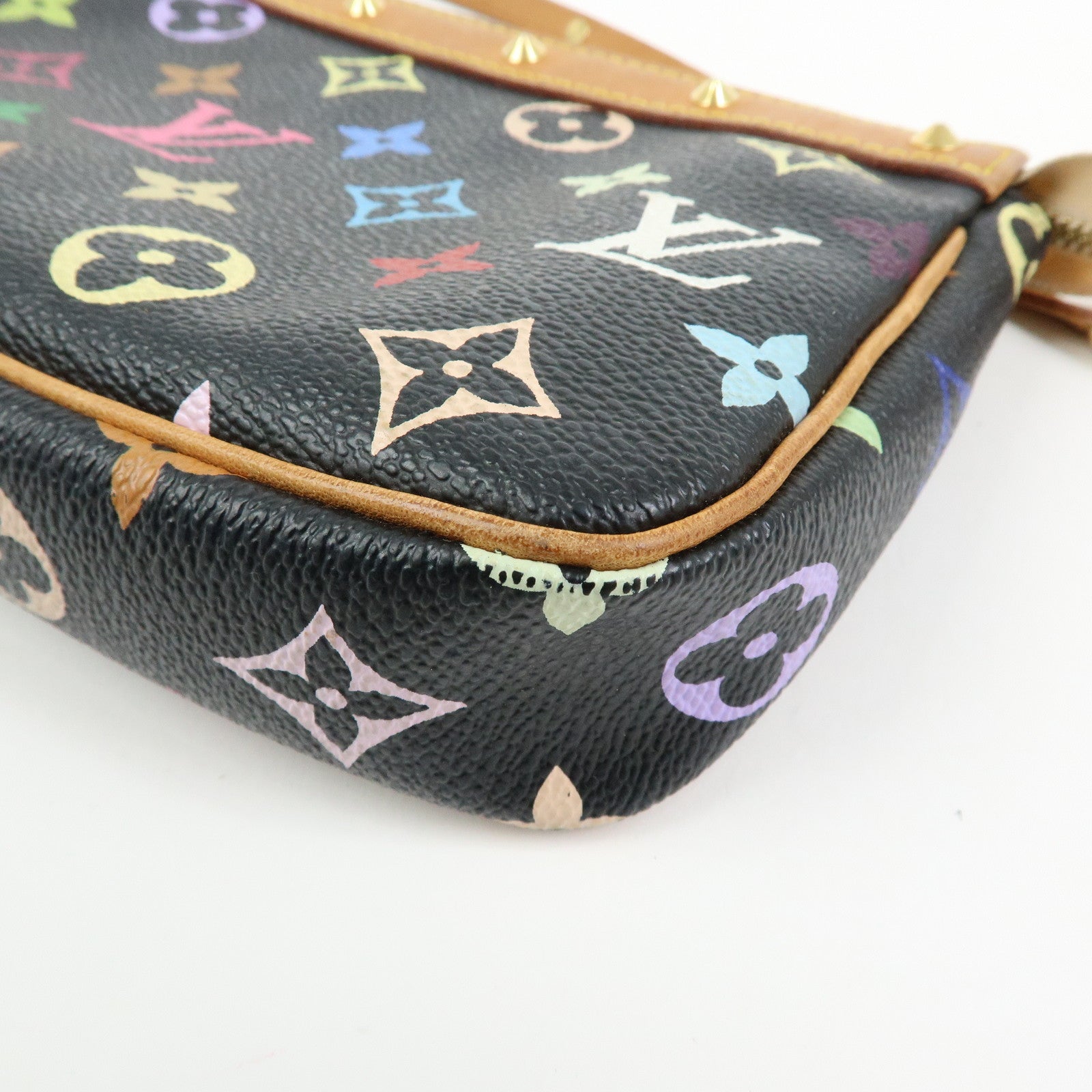 Louis Vuitton Monogram Multicolor Pochette Accessoires Noir M92648