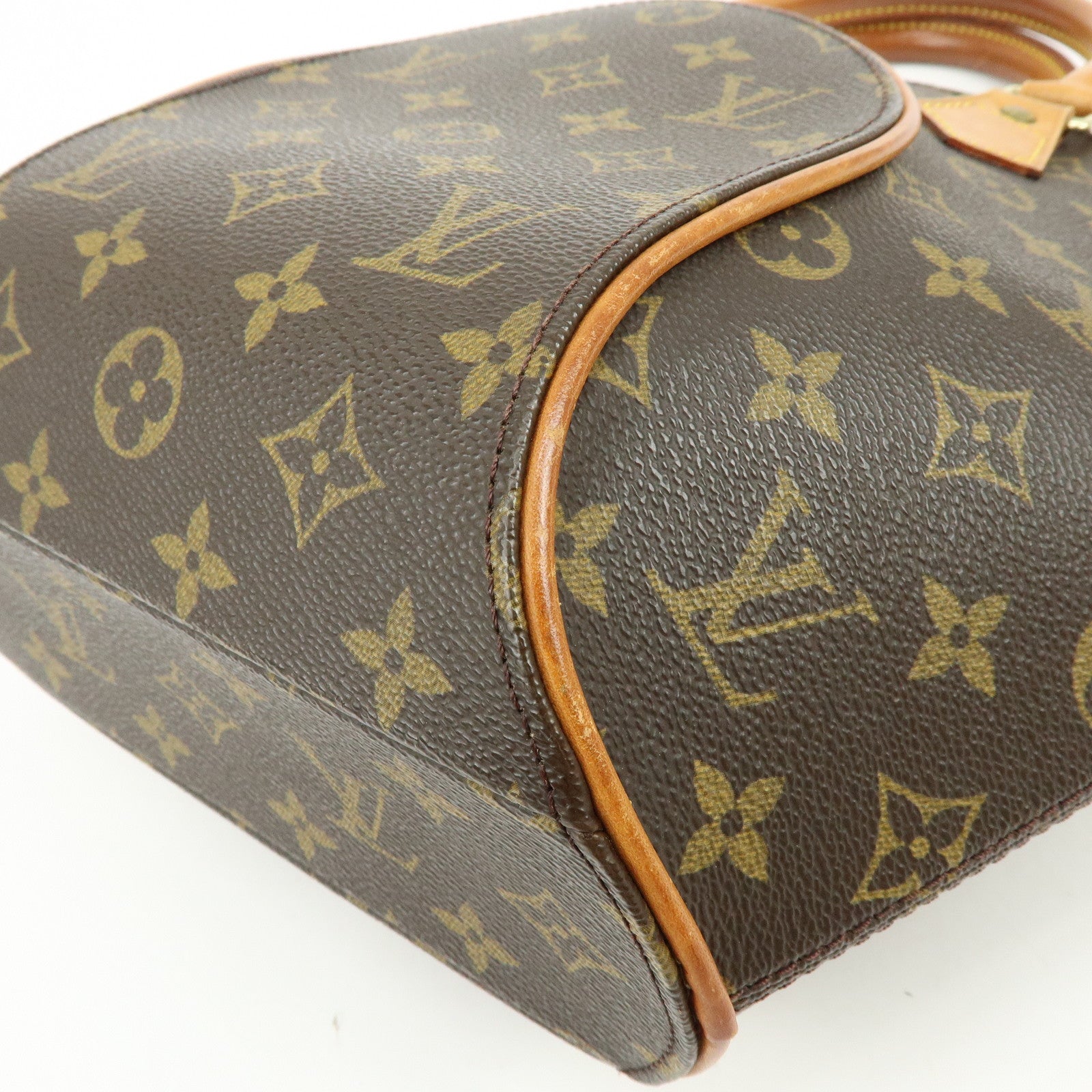 Louis Vuitton Monogram Canvas Ellipse PM Hand Bag Brown M51127