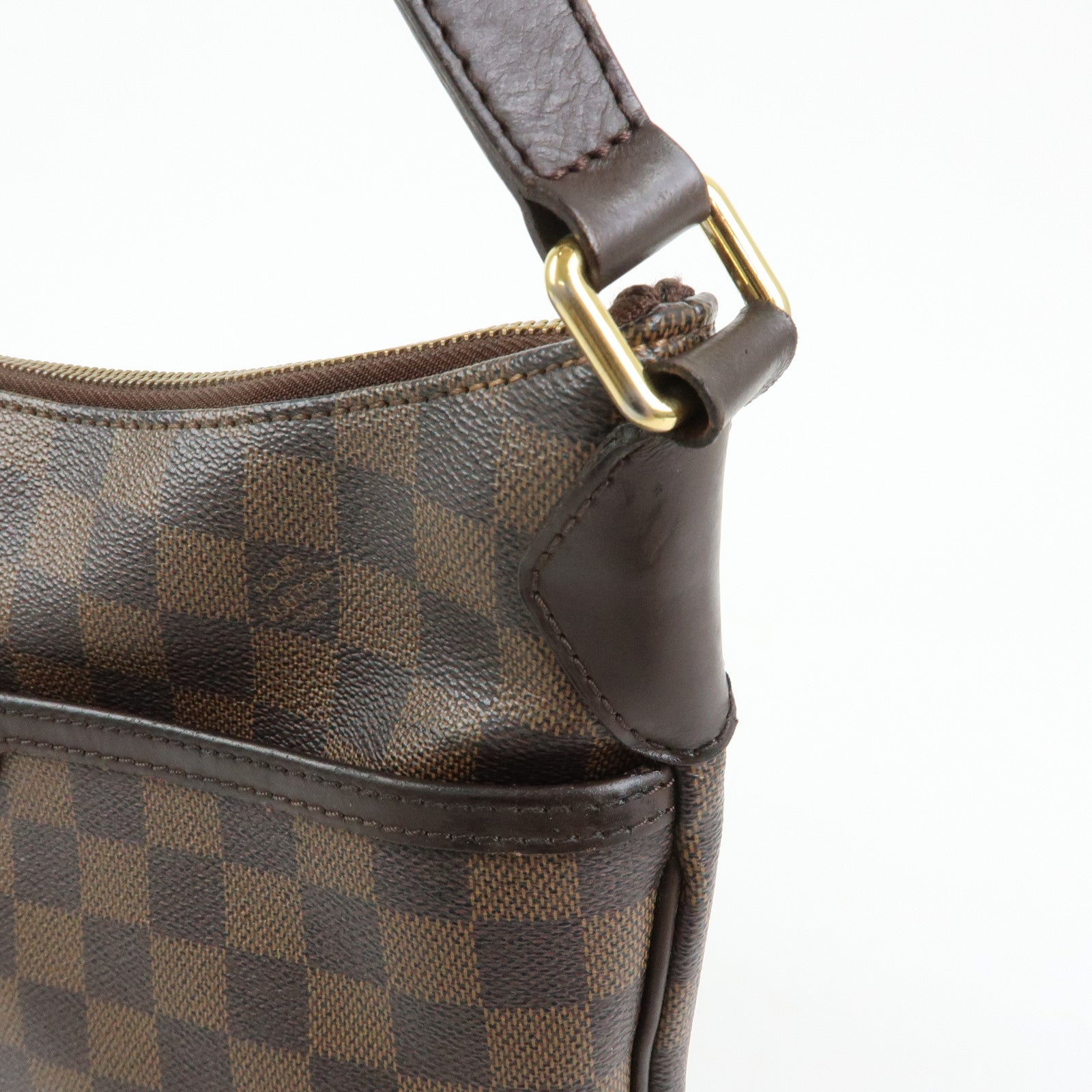 Louis Vuitton Damier Bloomsbury PM Shoulder Crossbody Bag Brown N42251