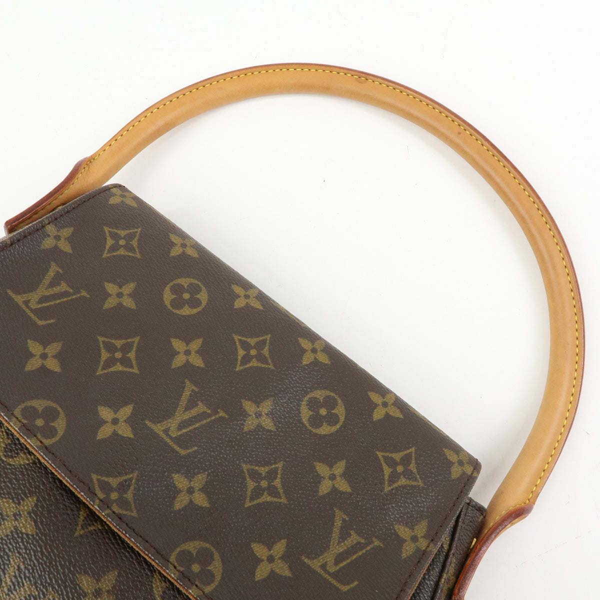 Louis Vuitton Monogram Mini Looping Shoulder Bag Brown M51147