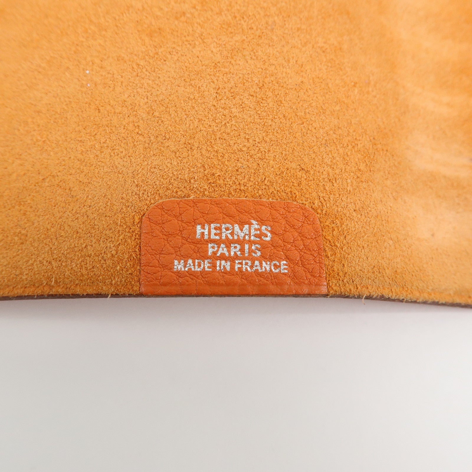 HERMES Ulysse PM Togo Leather Agenda Planner Cover ☐F Stamped