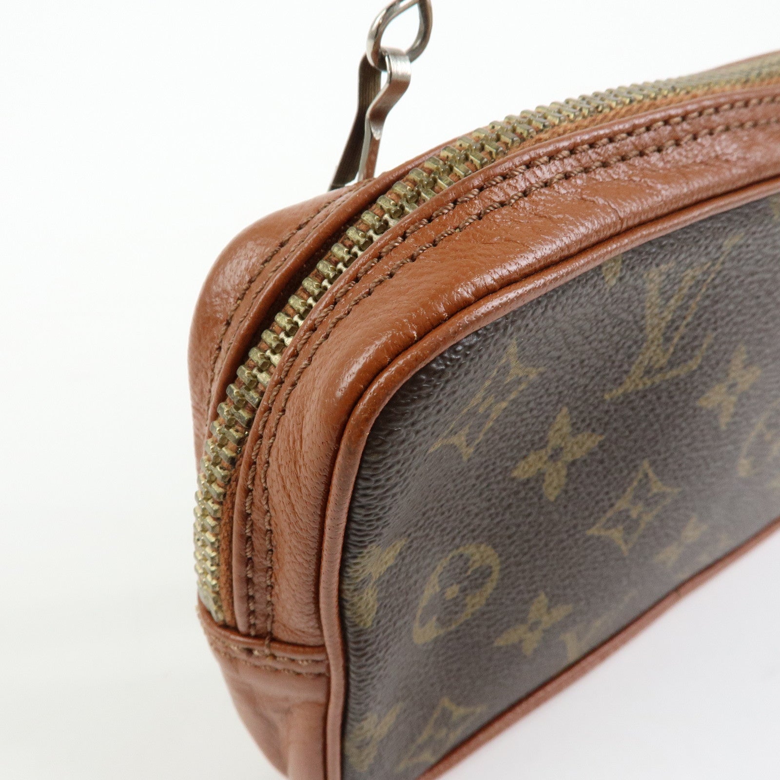Louis Vuitton Monogram Pochette Marly Bandouliere Bag Brown M51828