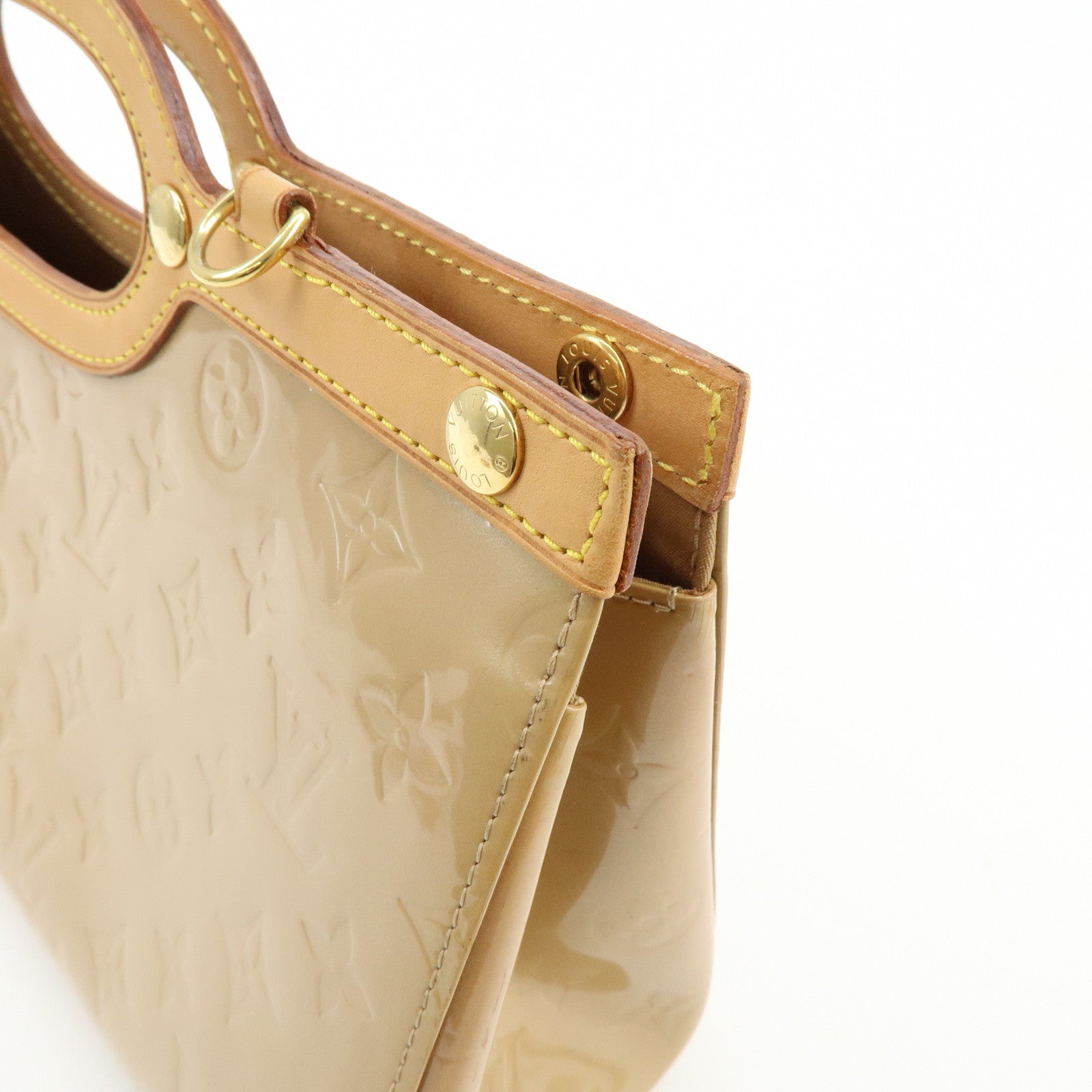 Louis Vuitton Monogram Vernis Roxbury Drive 2Way Bag Noisette M91372