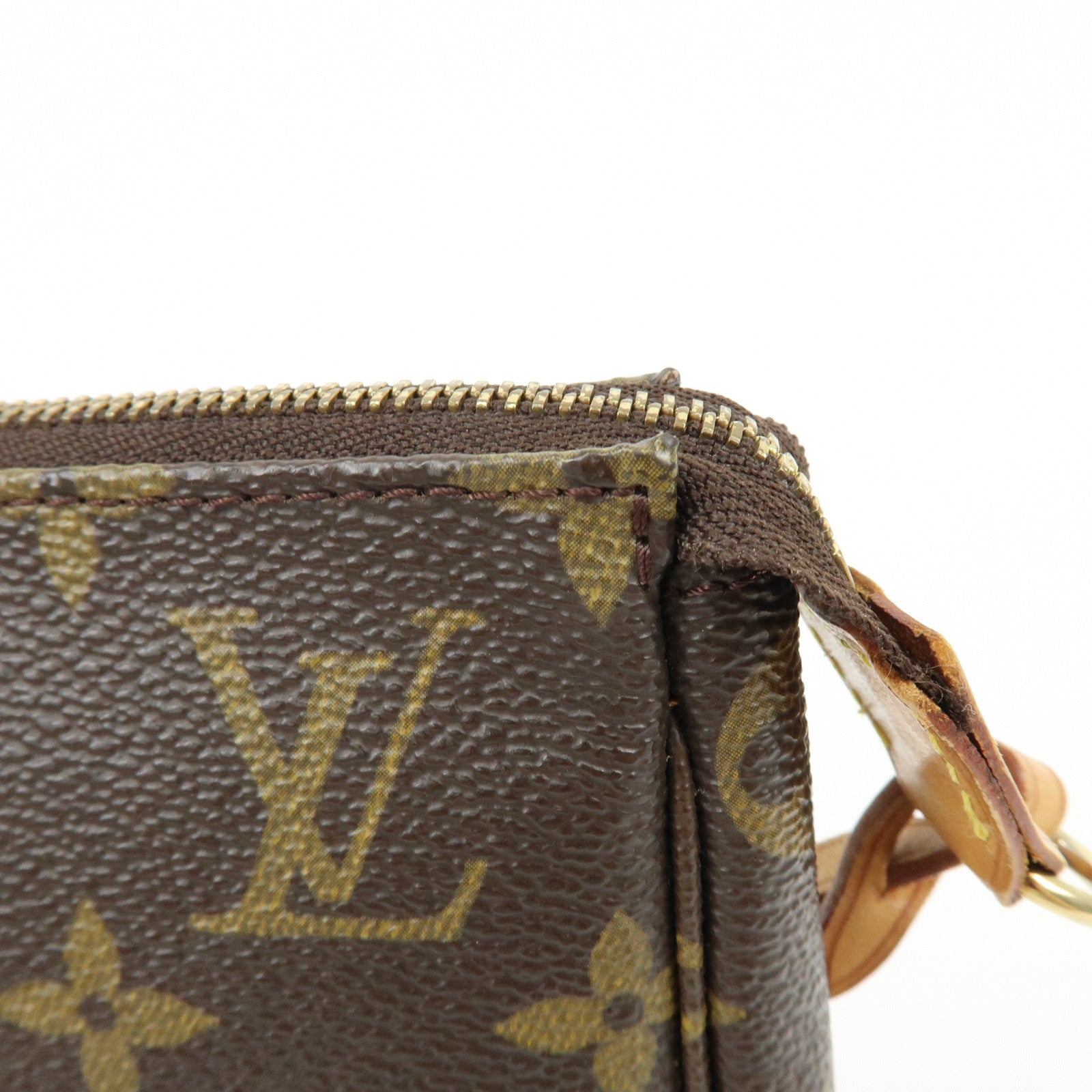 Louis Vuitton Monogram Pochette Accessoires Pouch Hand Bag M51980
