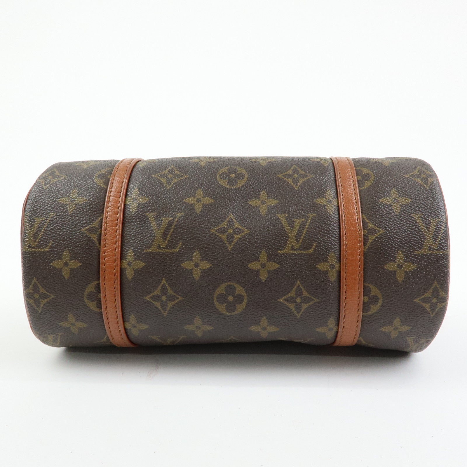 Louis Vuitton Monogram Papillon 26 Hand Bag Brown M51366
