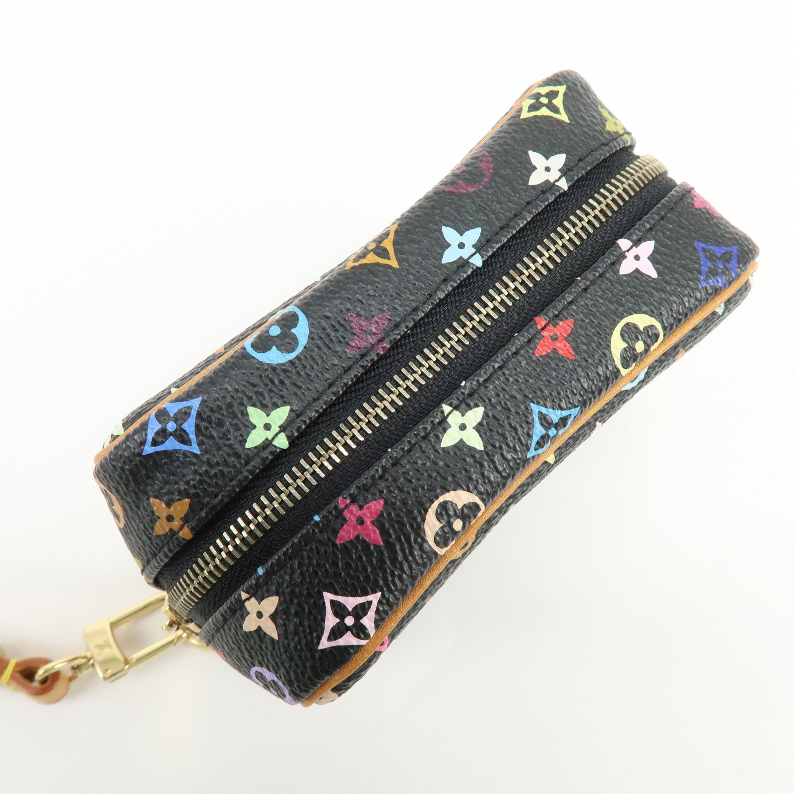 Louis Vuitton Monogram Multicolor Trousse Wapity Pouch Wrist Bag M58034