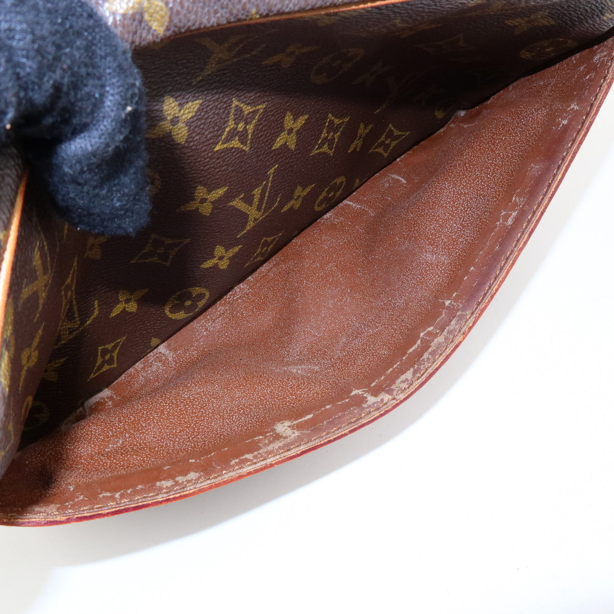 Louis Vuitton Monogram Compiegne 28 Pouch Clutch Bag Pouch Brown M51845