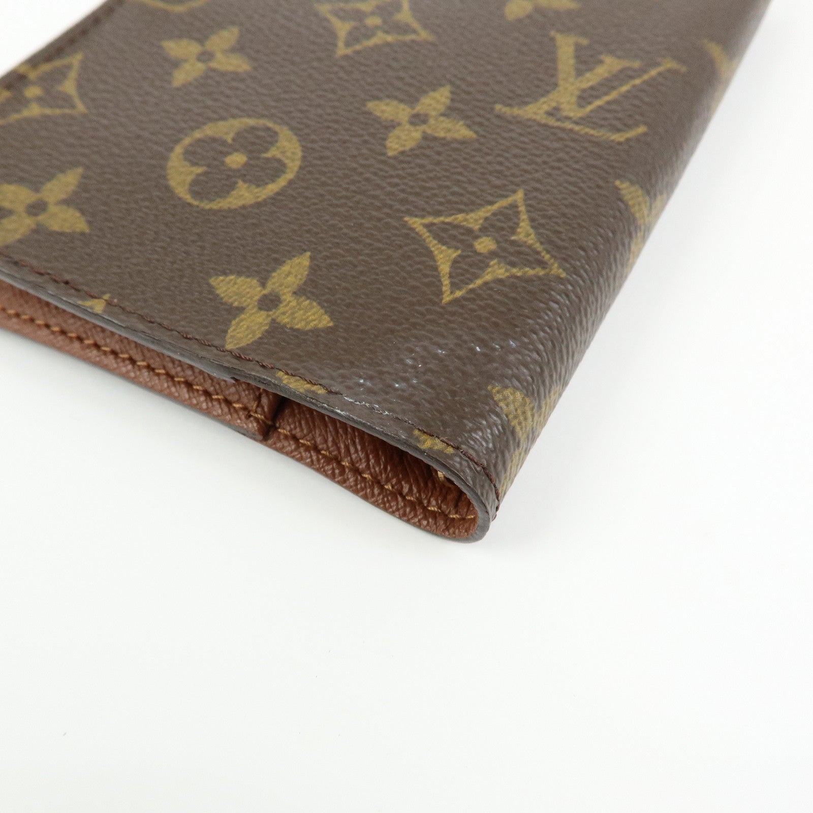 Louis Vuitton Monogram Agenda PM Planner Cover Brown R20005