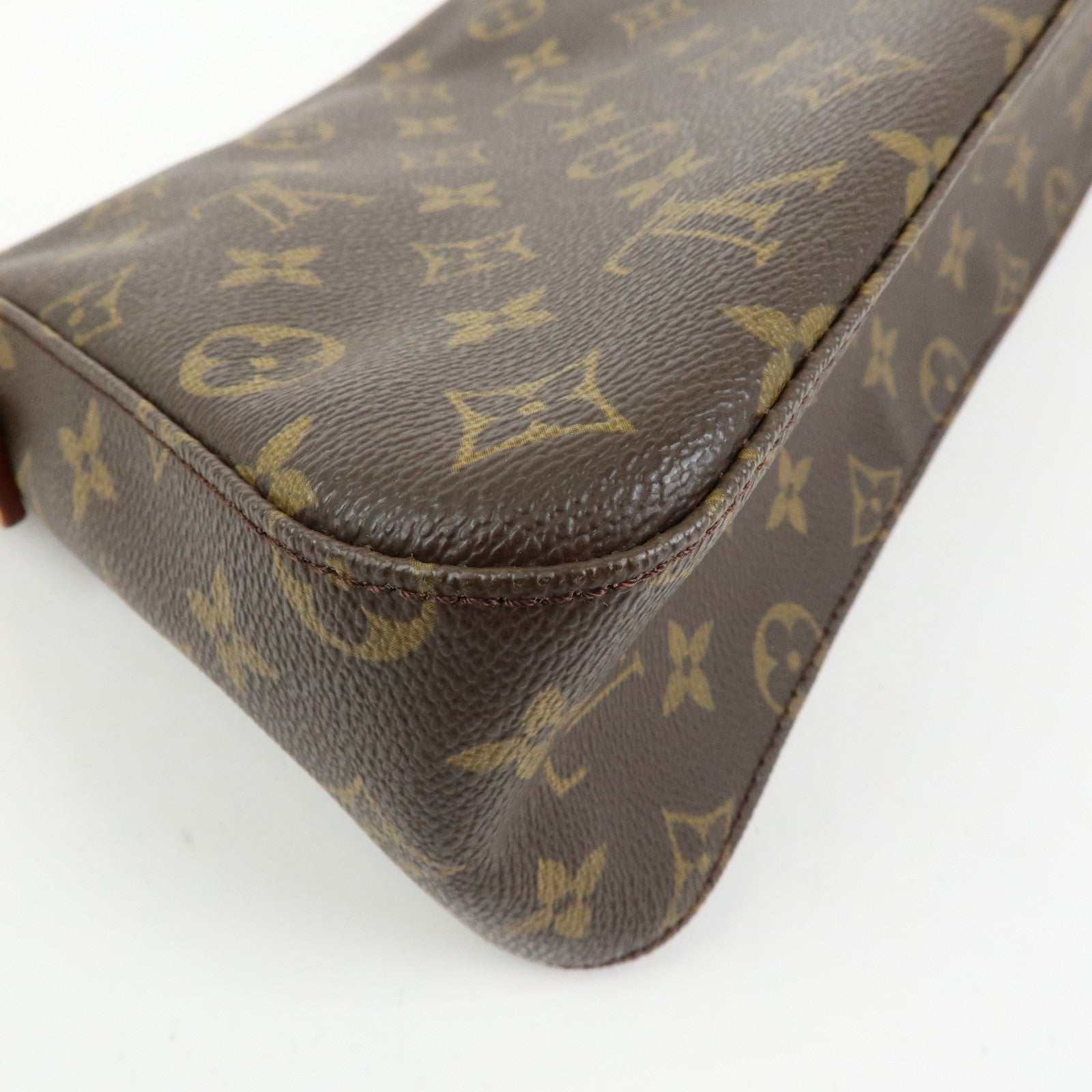 Louis Vuitton Monogram Mini Looping Canvas Shoulder Bag Brown M51147