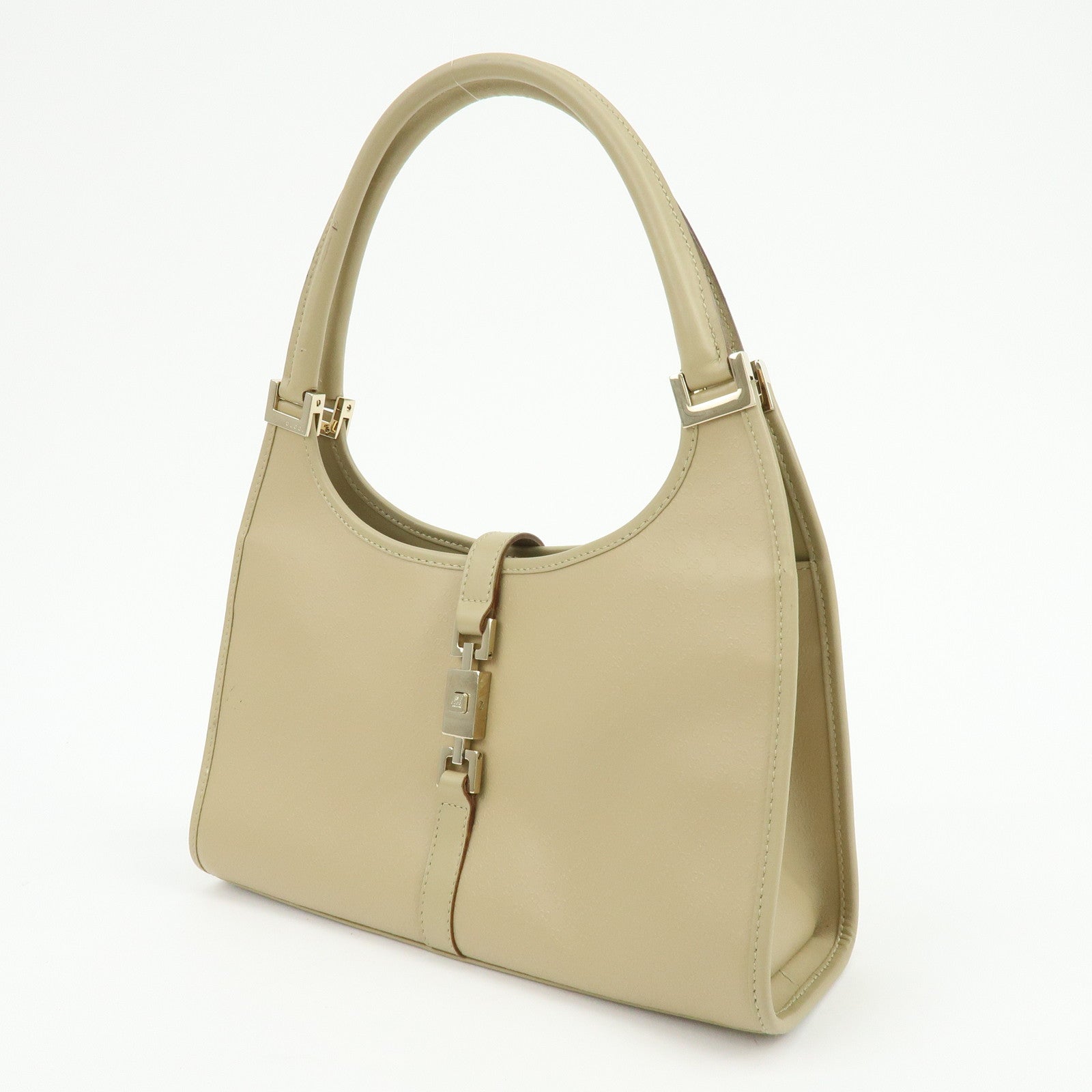 GUCCI Jackie Microguccissima Leather Shoulder Bag Hand Bag 002.1068