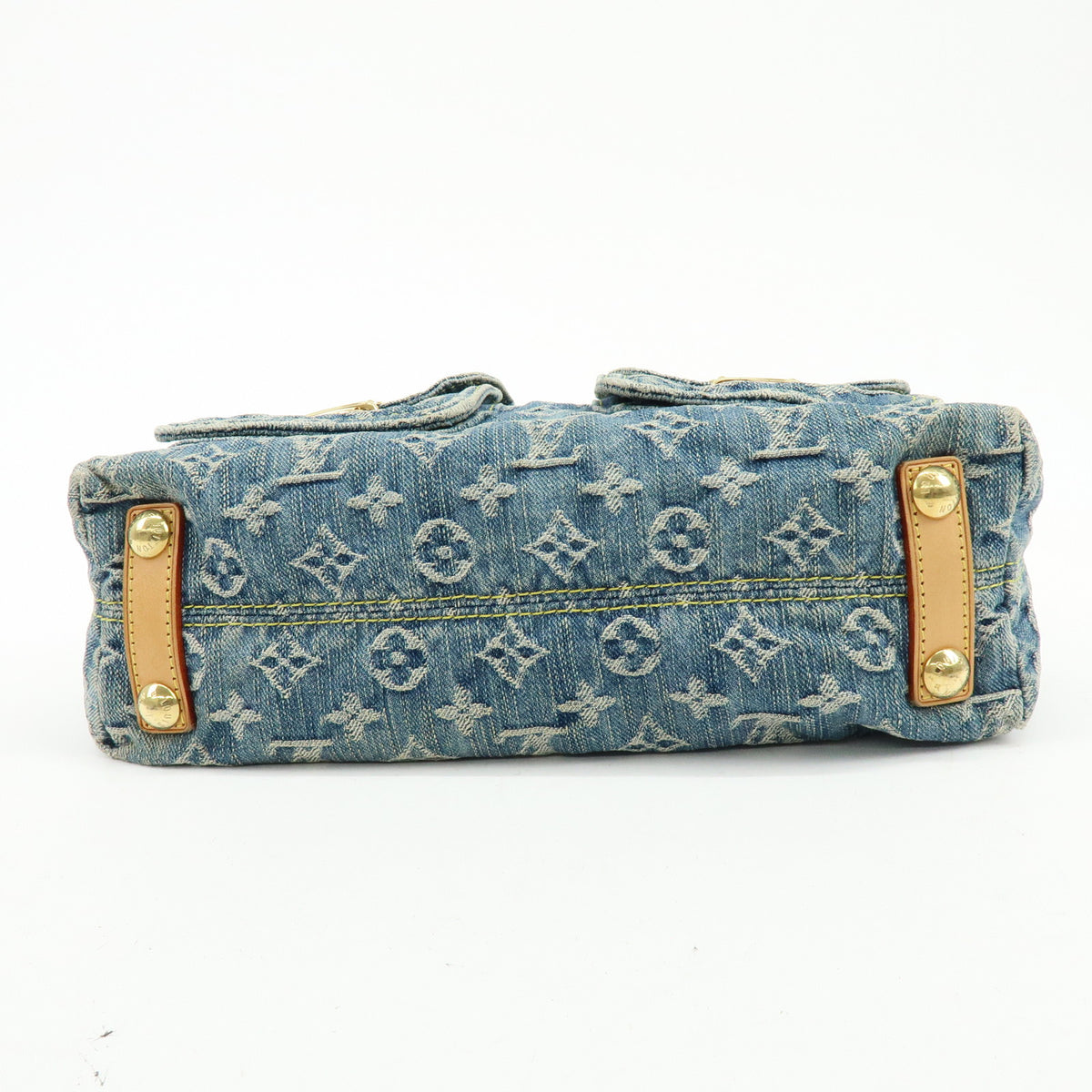 Louis Vuitton Monogram Denim Baggy PM 2Way Bag Shoulder Bag M95049